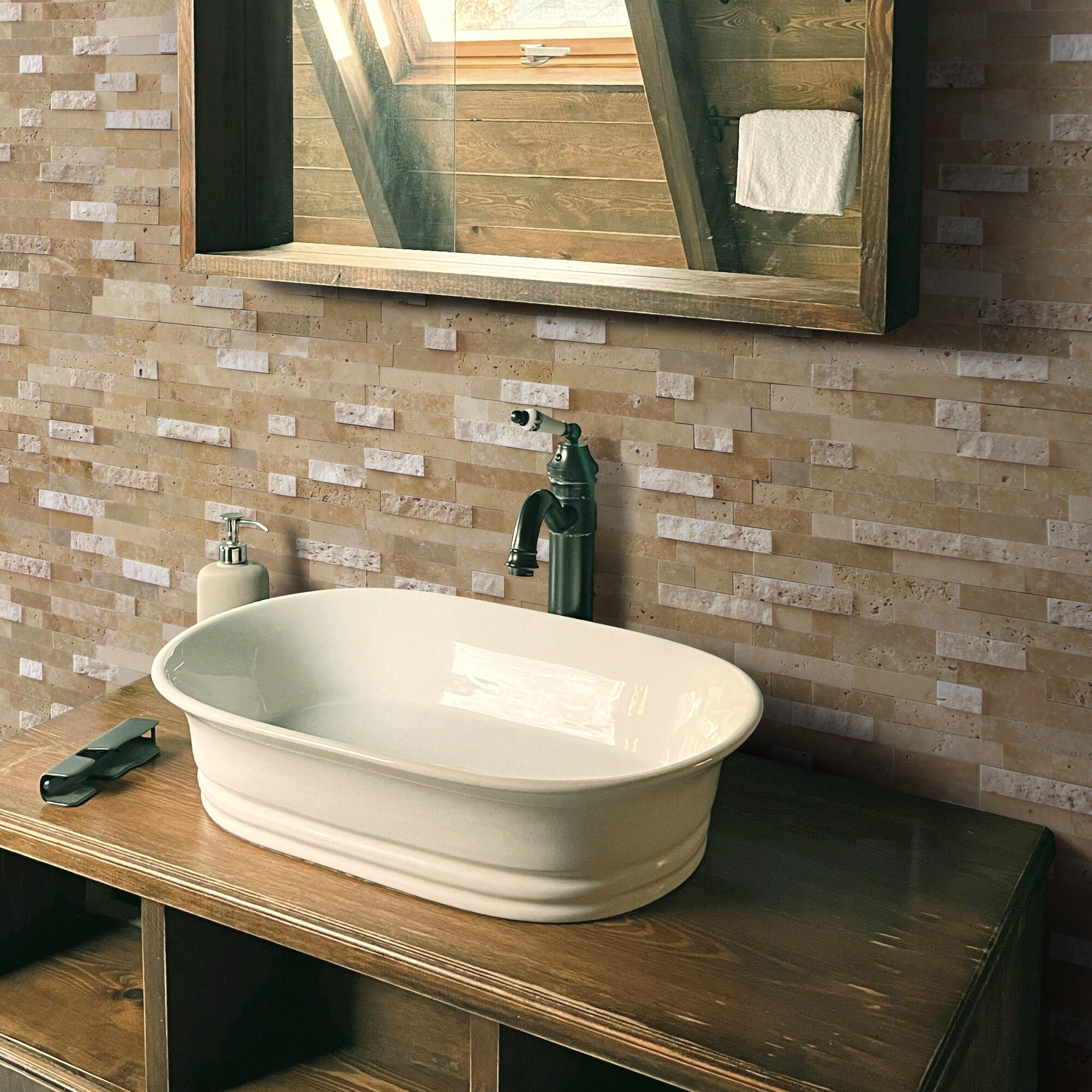 SUNWINGS HEX48-WHI-10 Ceramic-Tile - View #9