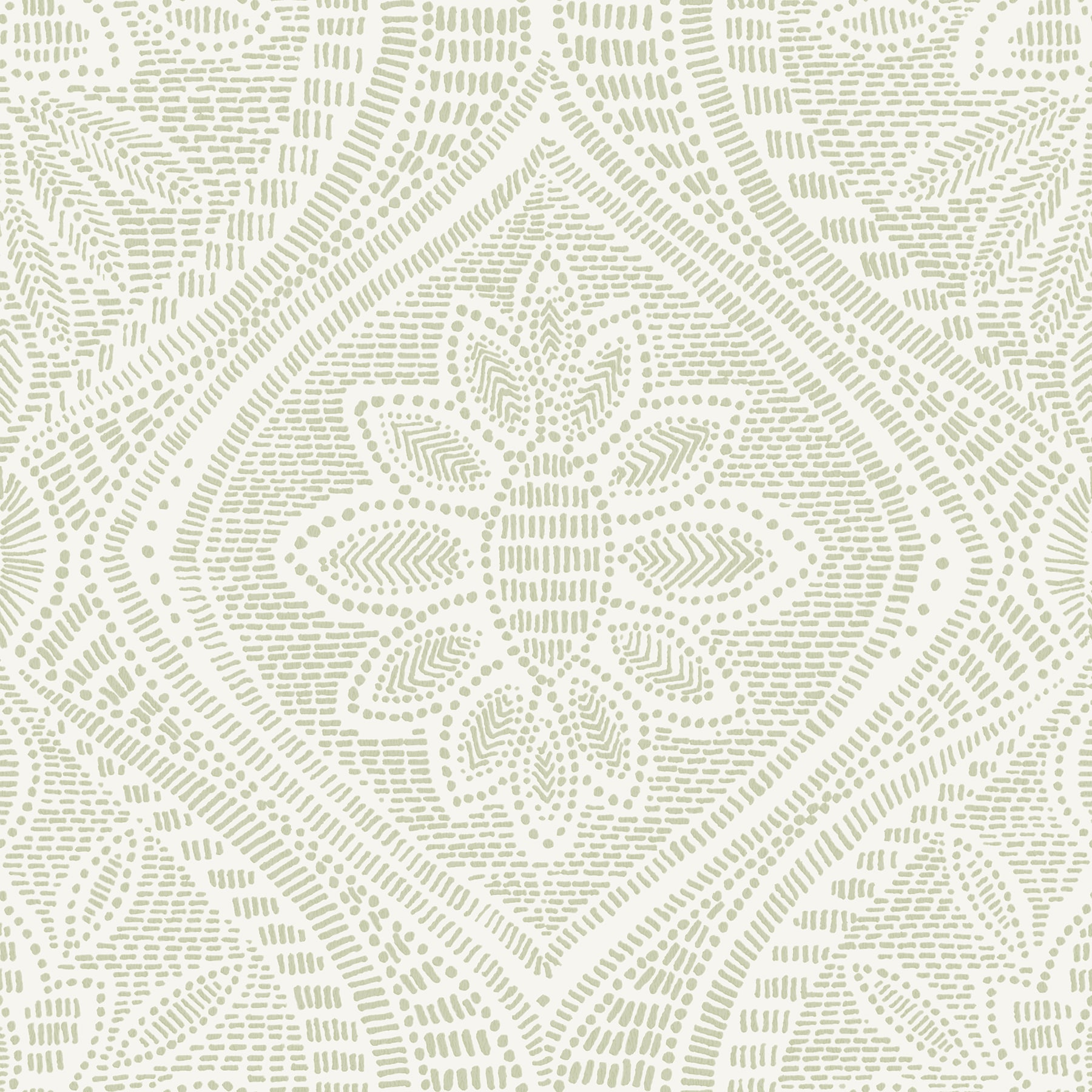 A-Street Prints 4074-26643 Georgia 56.4-Sq. Feet Green Non-woven Textured Floral 3D Unpasted Wallpaper