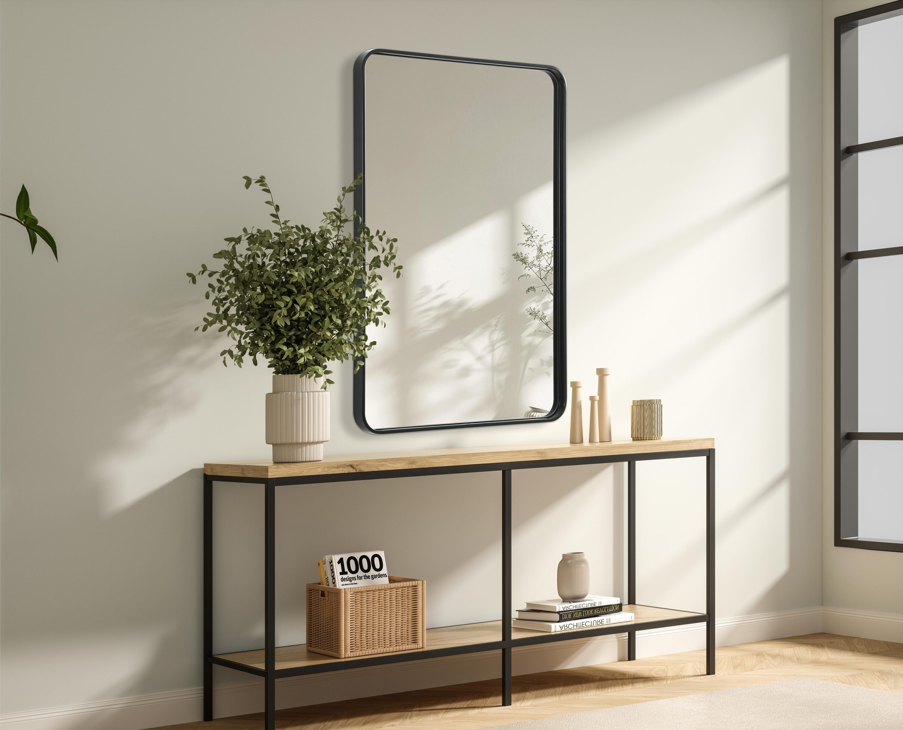 Simply Living Home SLMR24A8526BLK Decor-Mirrors - View #3