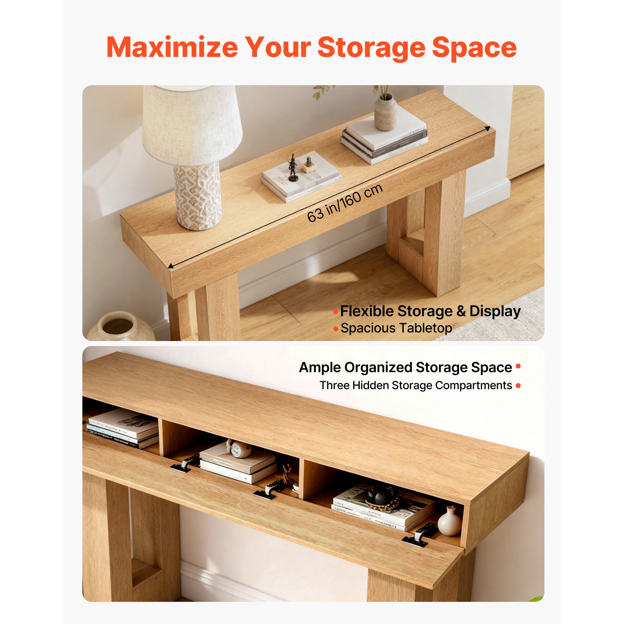 Vynxaria LS0505-334276302 Console-Sofa-Tables - View #3