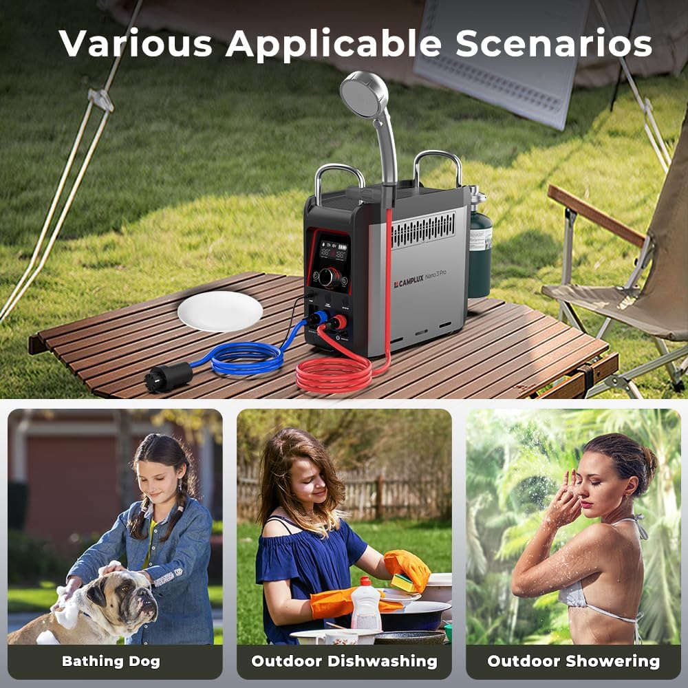 Camplux NANO 3P Gas-Water-Heaters - View #3