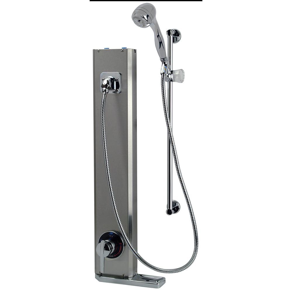 Zurn Z7500-HW Stainless Steel 1-handle Handheld 0.1-Inches Round Shower Faucet with Valve
