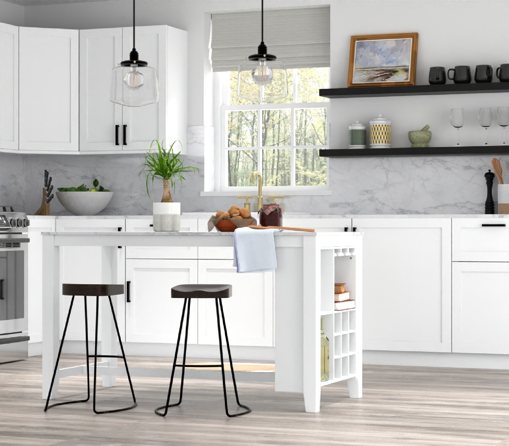 Carolina Cottage CF2411CHETBK stools - View #11
