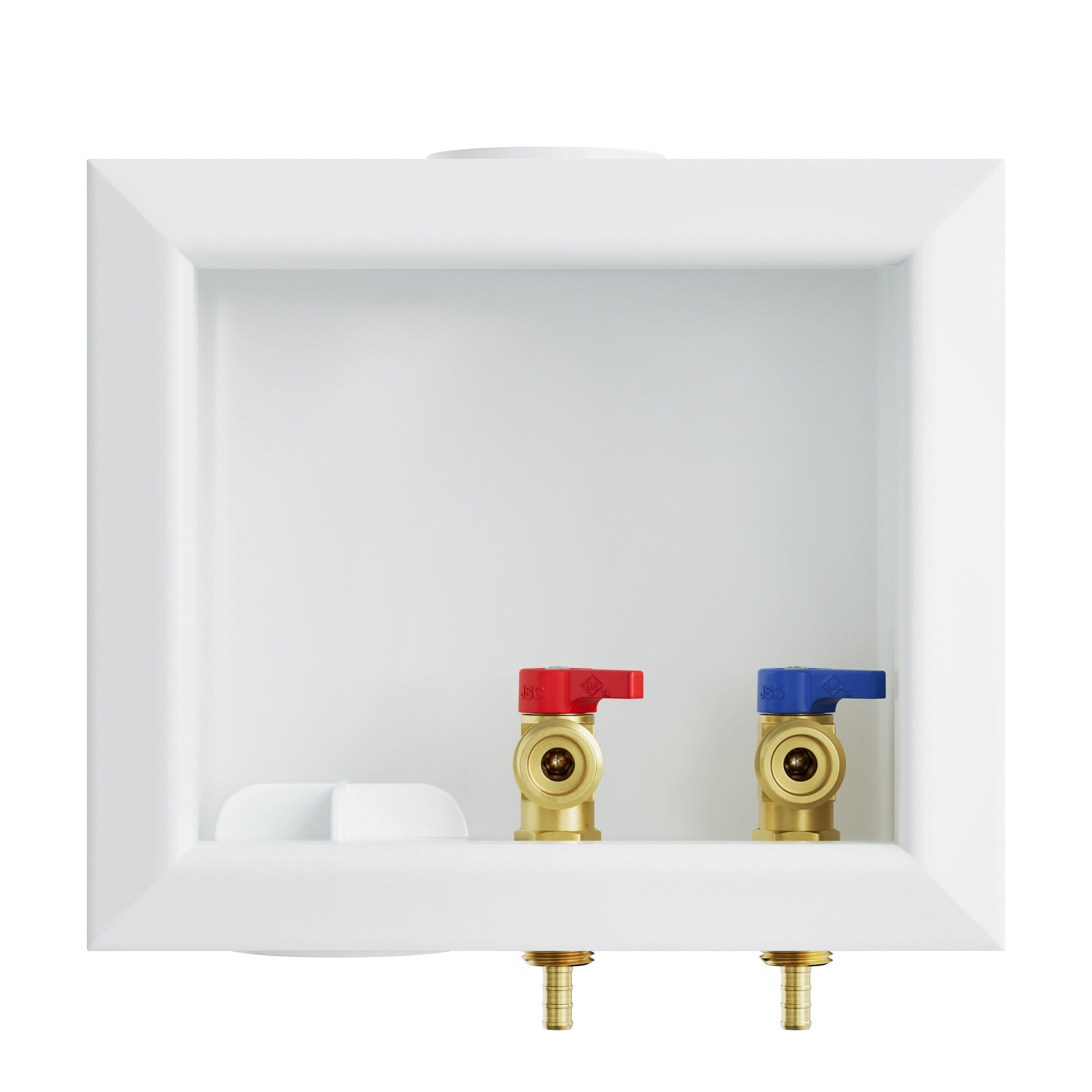 Jones Stephens B05843 Quarter turn ball valve PEX Washing machine Outlet Box