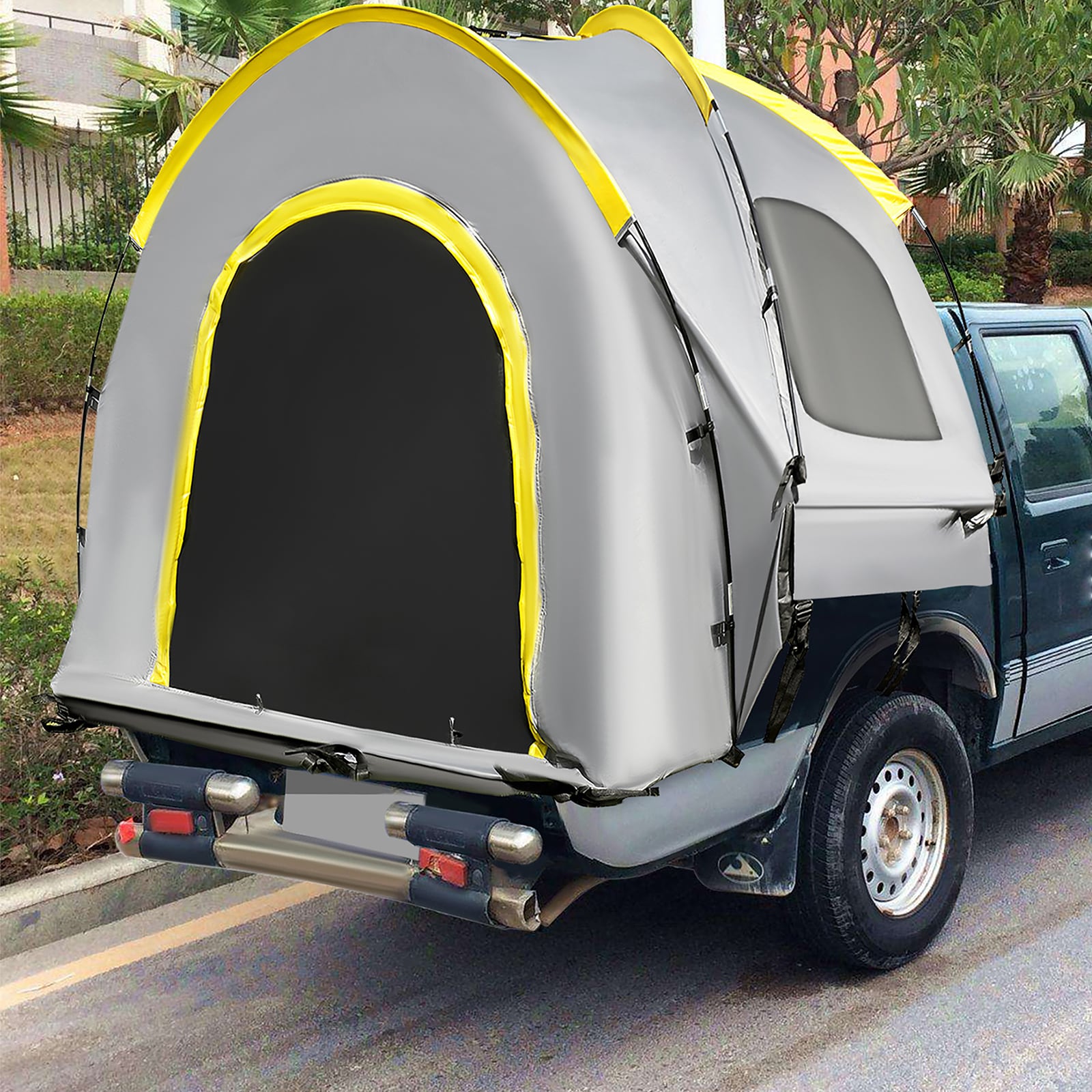 Gray 2-Person Waterproof Camping Tent with Carry Bag