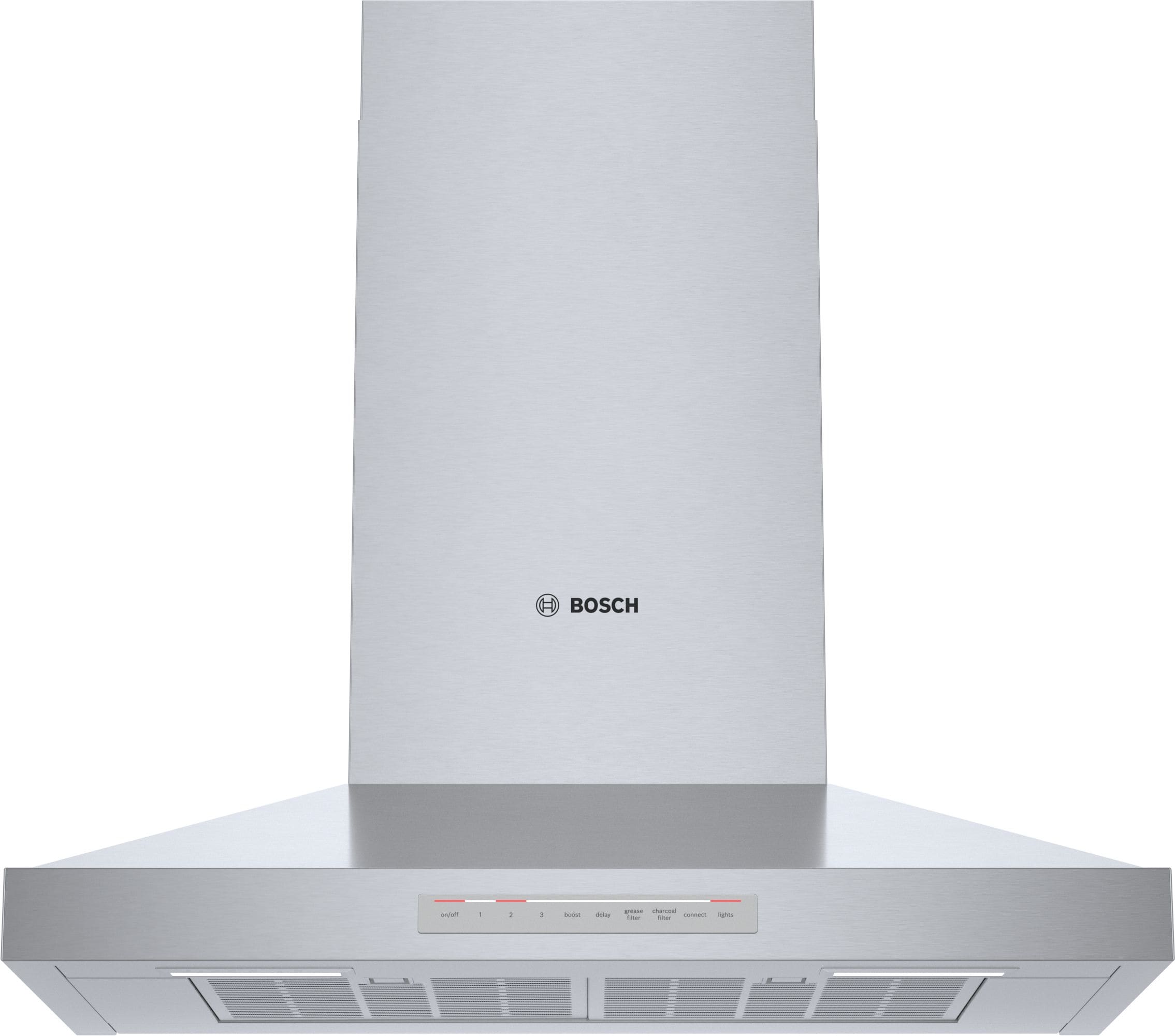 Bosch HCP50652UC 30 inch Convertible 600-CFM Stainless Steel Wall-Mounted Range Hood