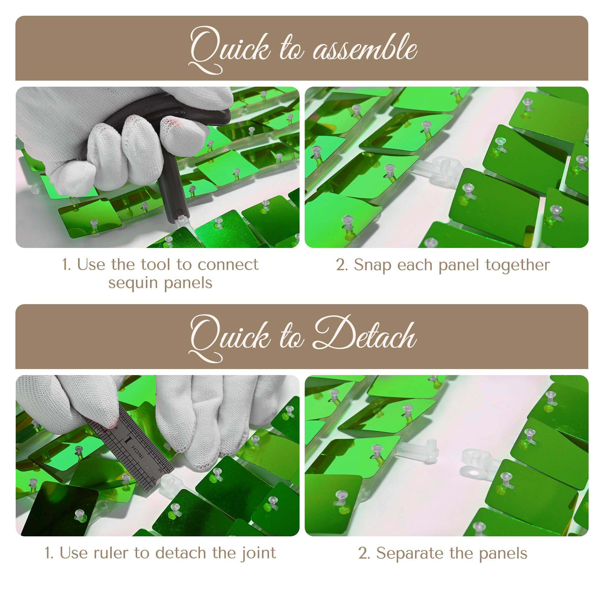 Yescom 01SMW001-SQ12P-04-LO Wall-Accents - View #5