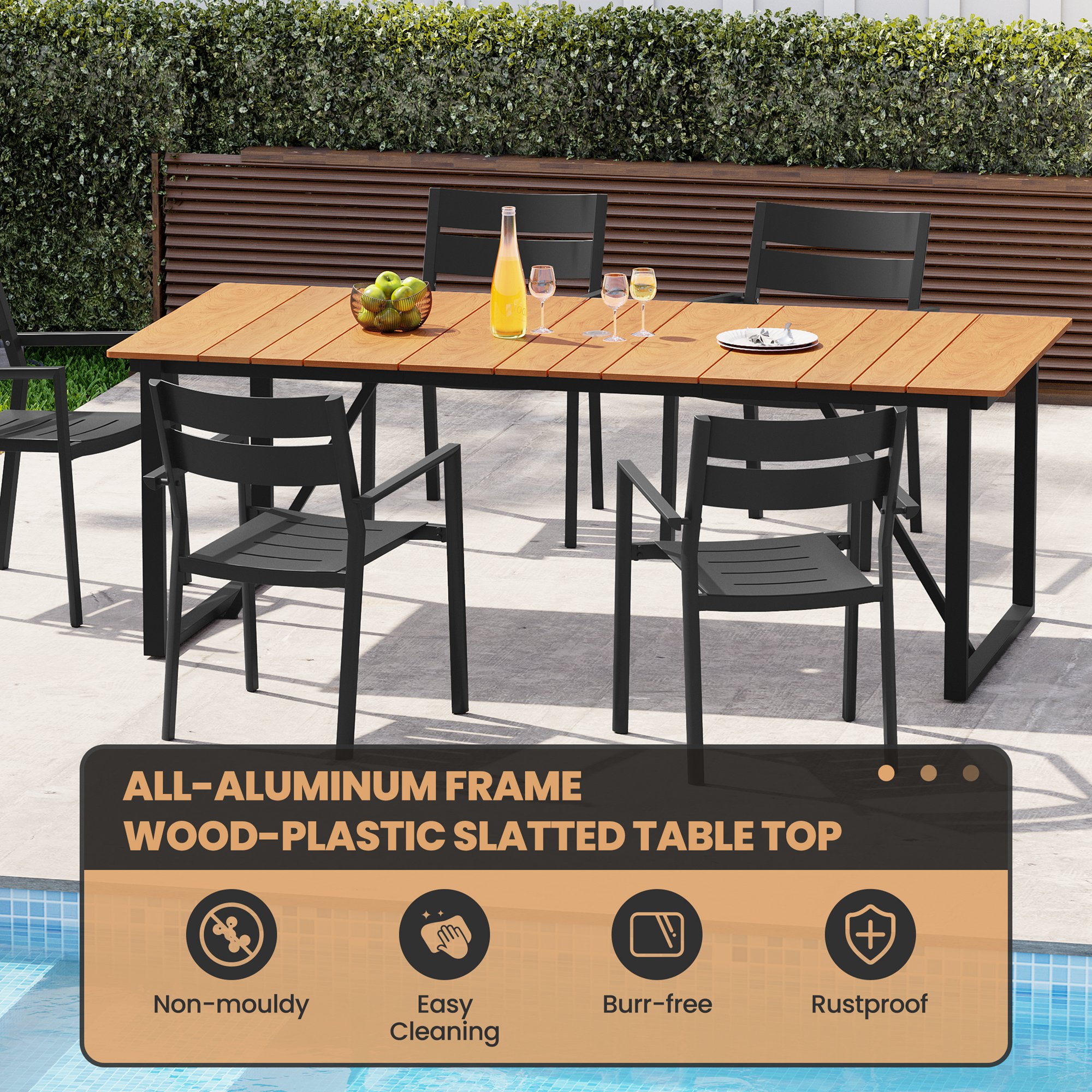 Crestlive Products CL-TB047BRN210 Patio-Tables - View #5