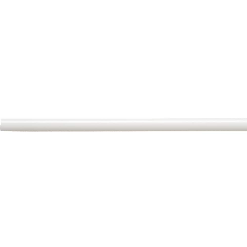 Somerset Collection White Polished 1/2-in x 12-in Composite Marble ...