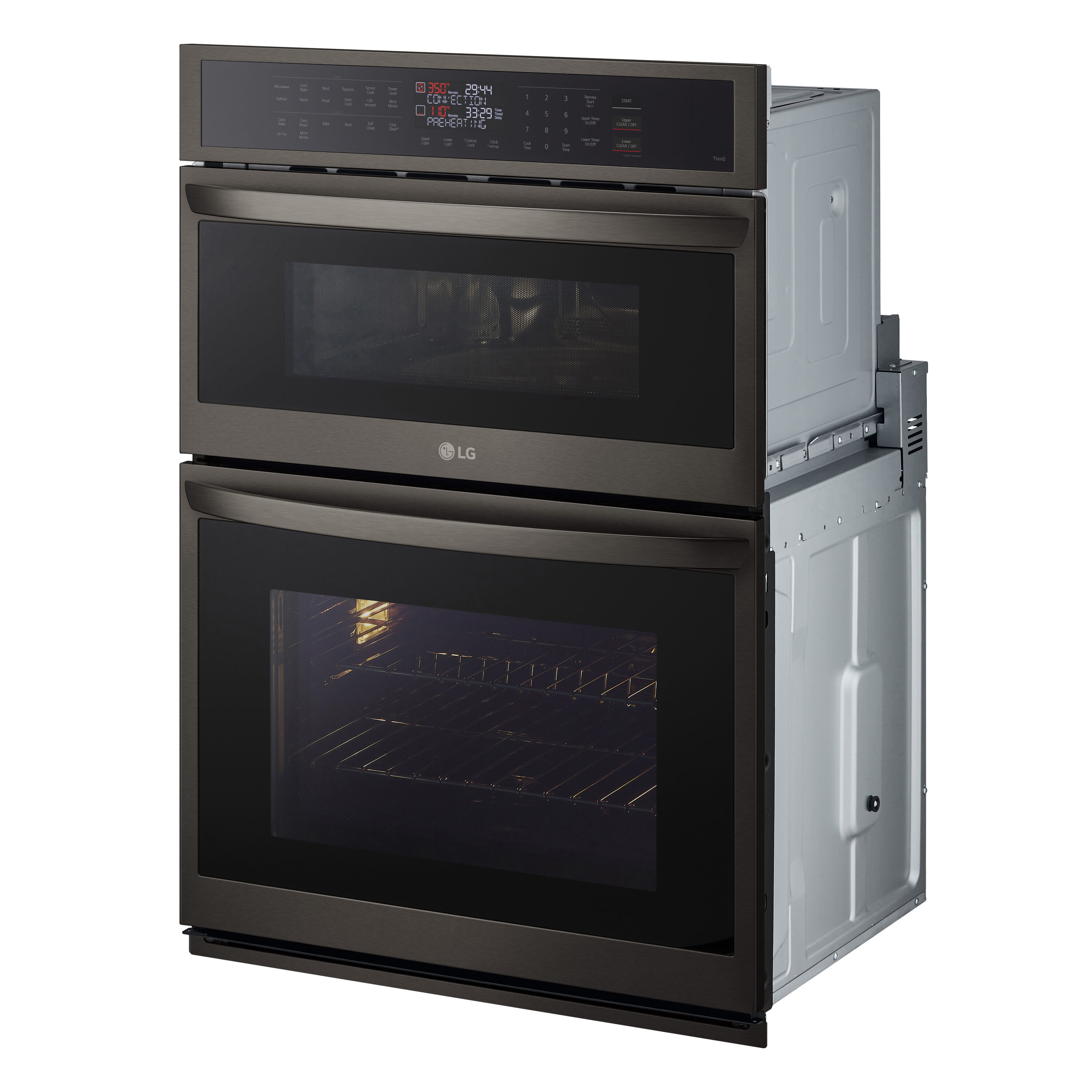 30 Electric Wall Oven and Microwave Combination with No Preheat +