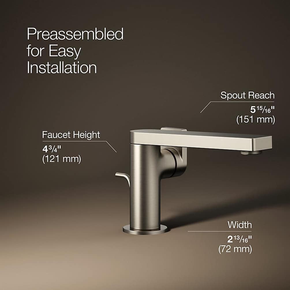 KOHLER 73167-4-BN Lavatory-Faucets - View #3