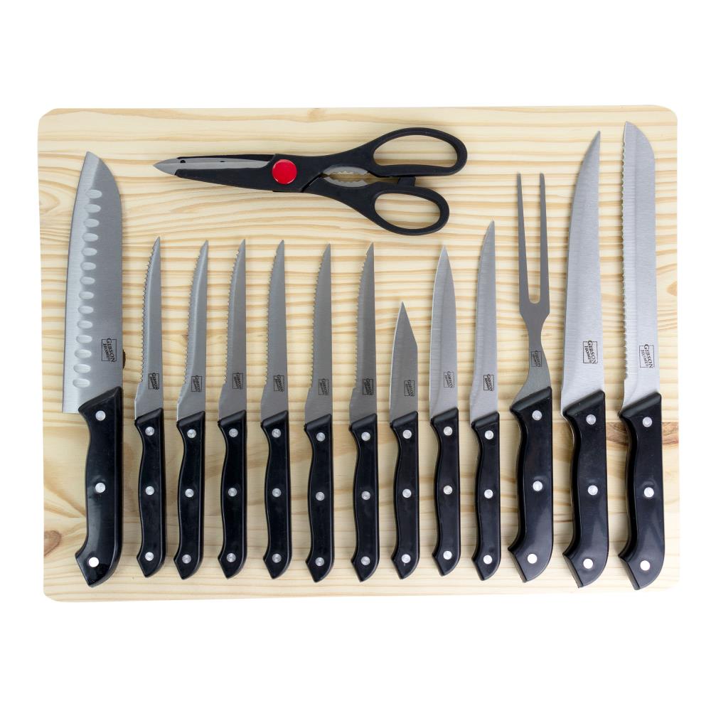 Gibson Home 25 Piece Knife set in the Cutlery department at Lowes.com