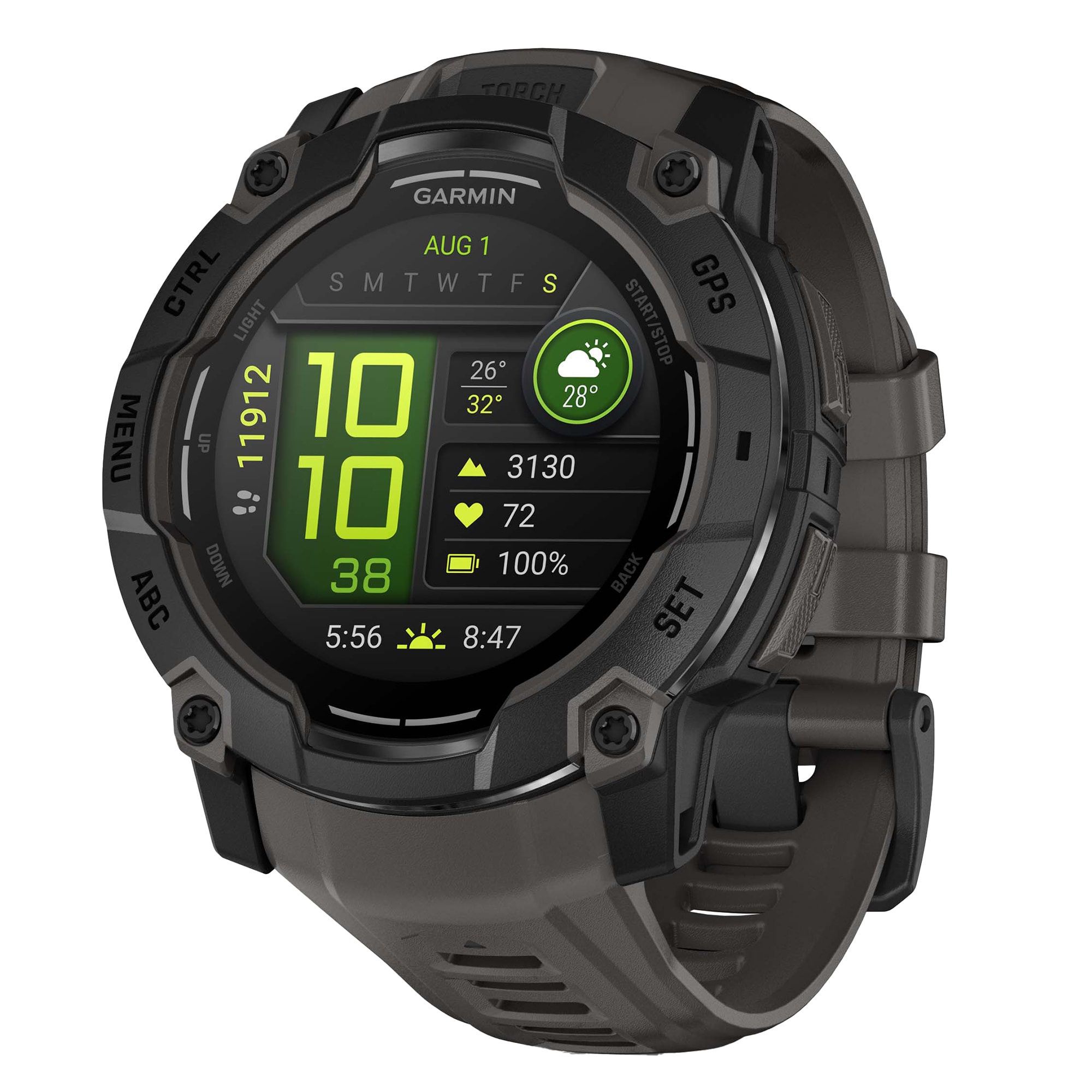 Garmin Instinct 2X Solar Tactical Edition Smart Watch with Step
