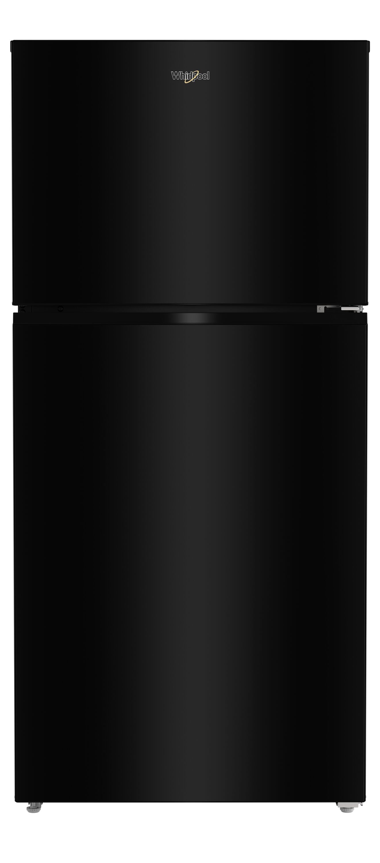 Whirlpool WRTX3019SB 19.3-cu ft Standard-Depth 30-in Wide Top-Freezer Refrigerator with Ice Maker ( Black )