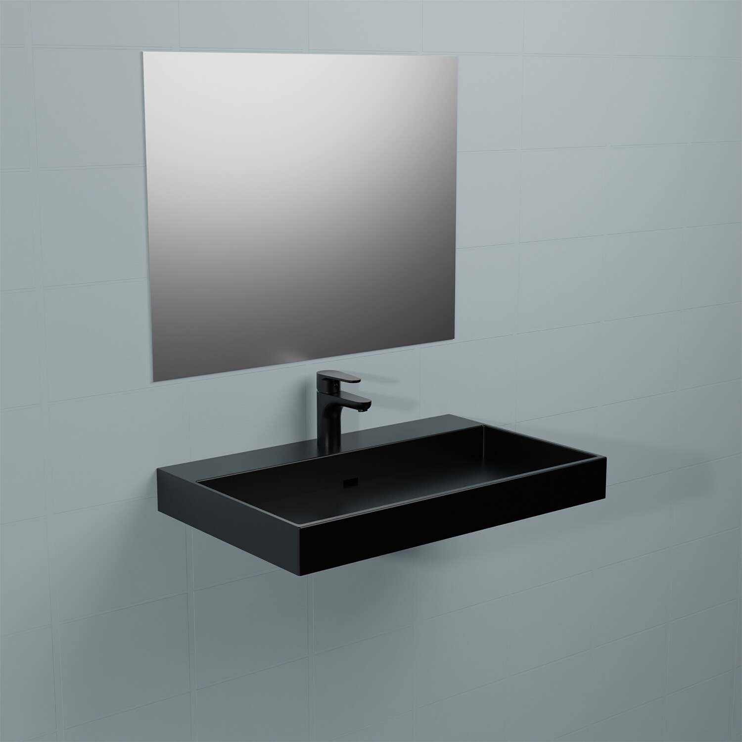 WS Bath Collections URBAN 70.01 BM Bath-Sink - View #4