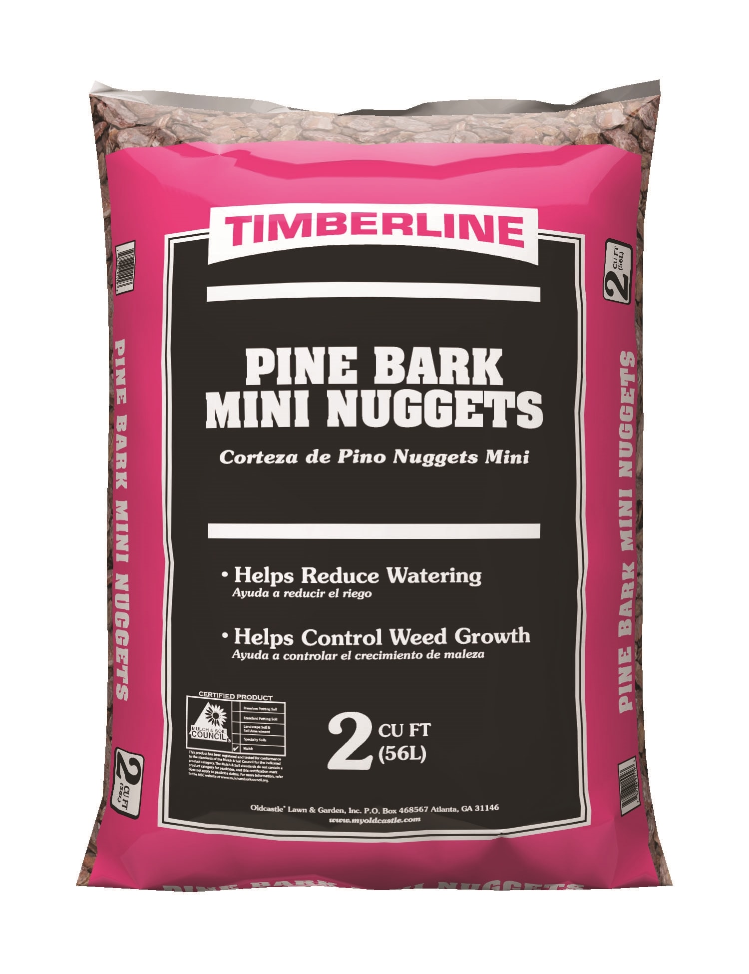 Pine bark mini nuggets Bagged Mulch at