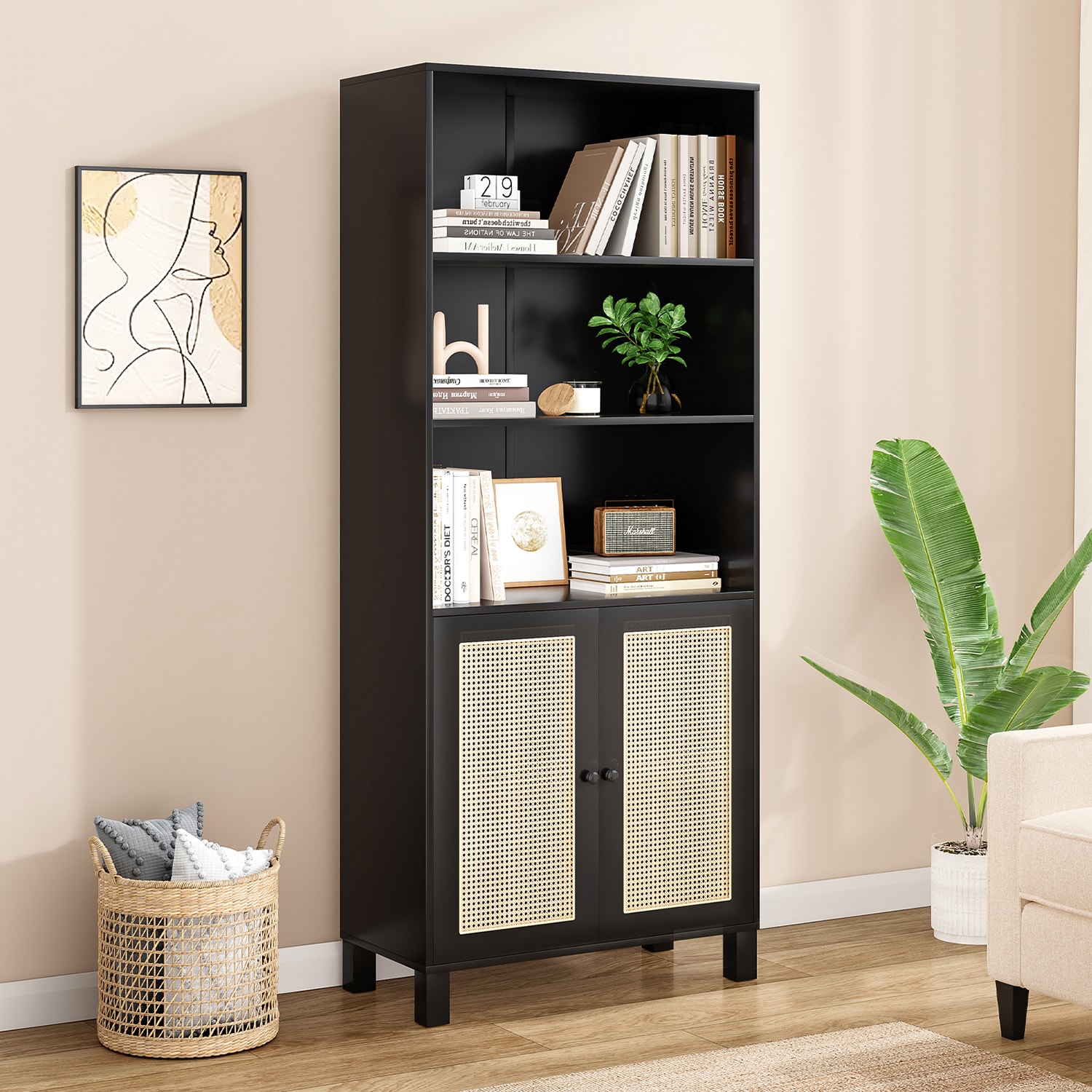 GZMR GZ-HW60186CF bookcases - View #2