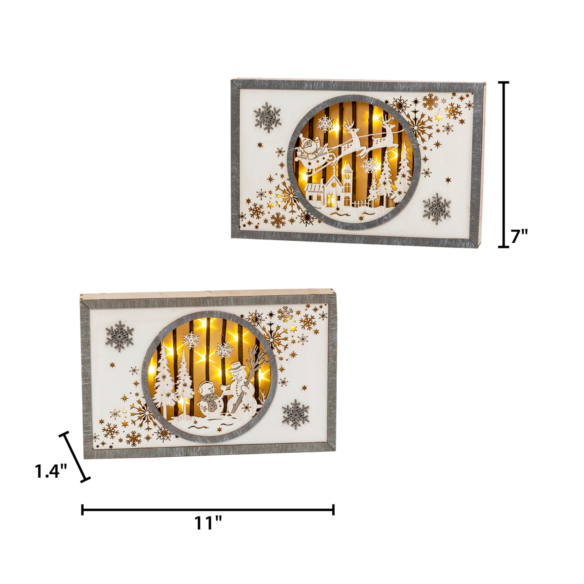 Gerson International 2543280EC Table-Christmas-Decorations - View #2