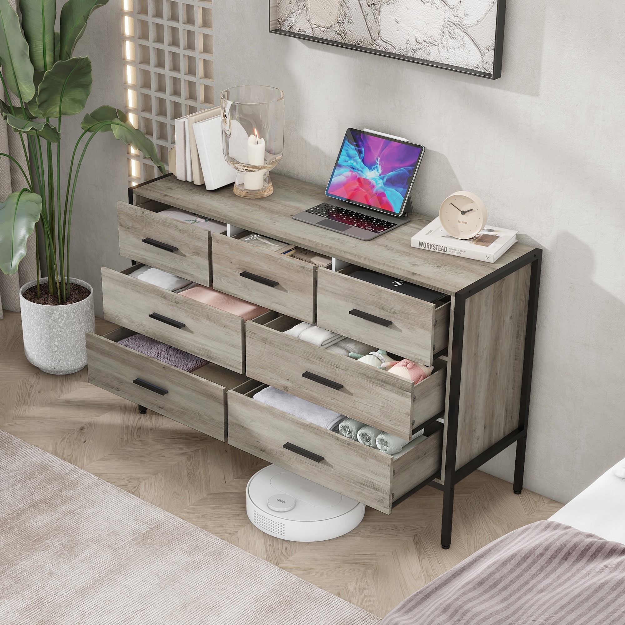 SINOFURN SYC250004GY dressers - View #4