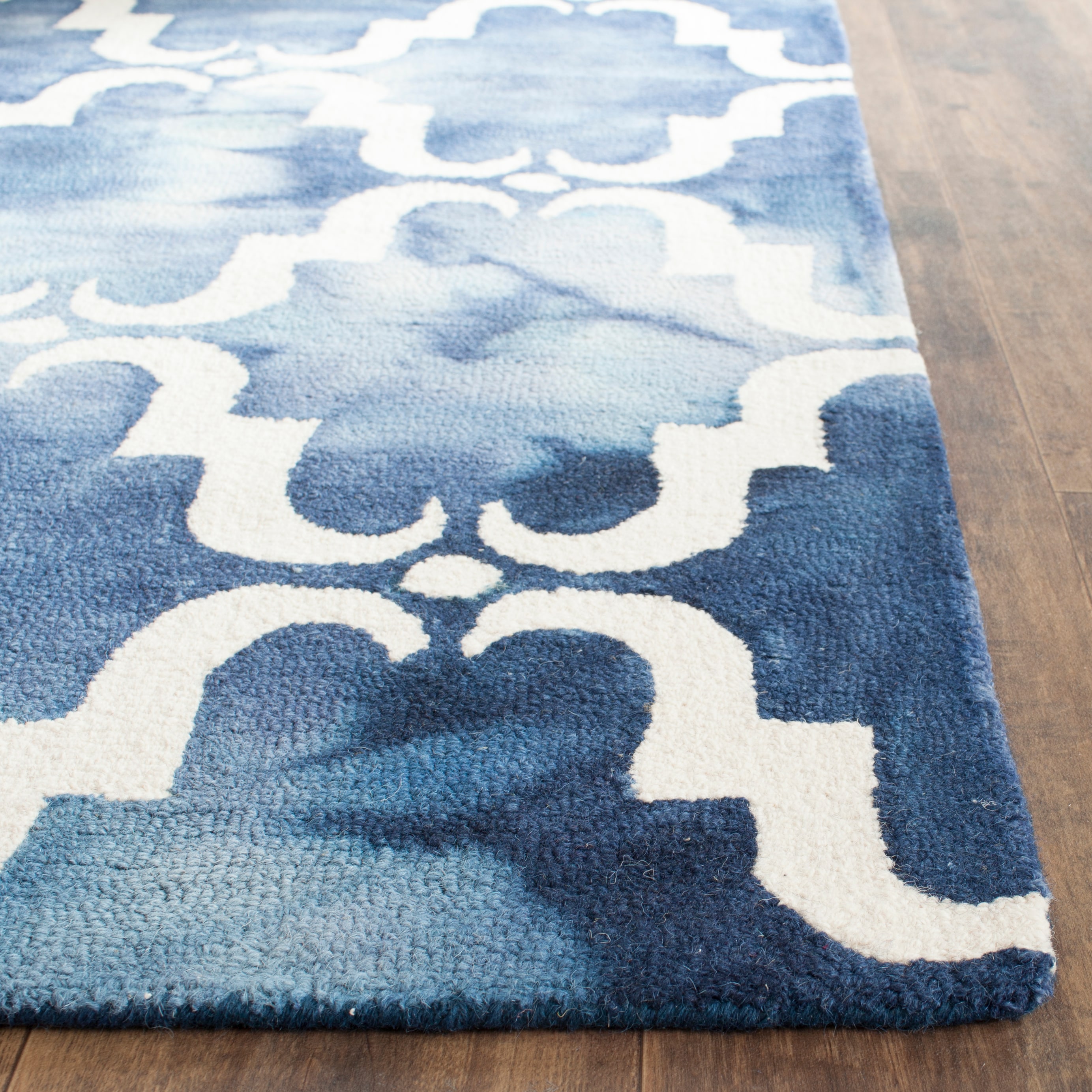Ivory Bliss Hand-Tufted Wool Area Rug - 47" x 6"