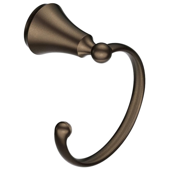 Moen Wynford Oil Rubbed Bronze Wall Mount Towel Ring Moen Wynford Oil Rubbed Bronze Wall Mount Towel Ring