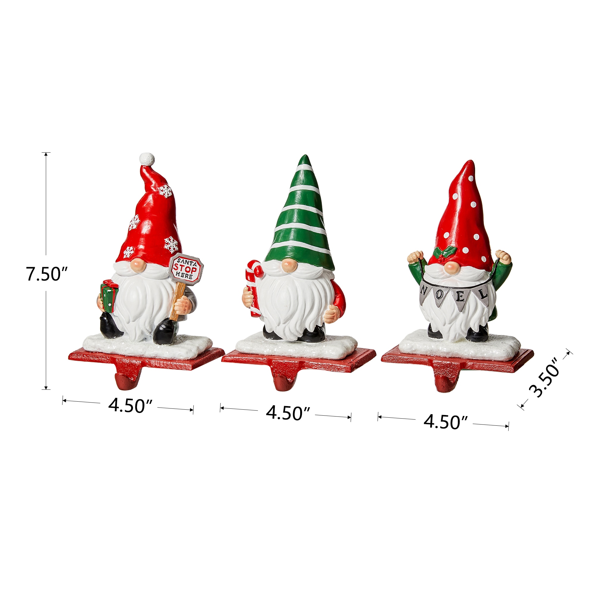 Glitzhome 2005000042 Holiday-Hooks-Hangers-Holders - View #4