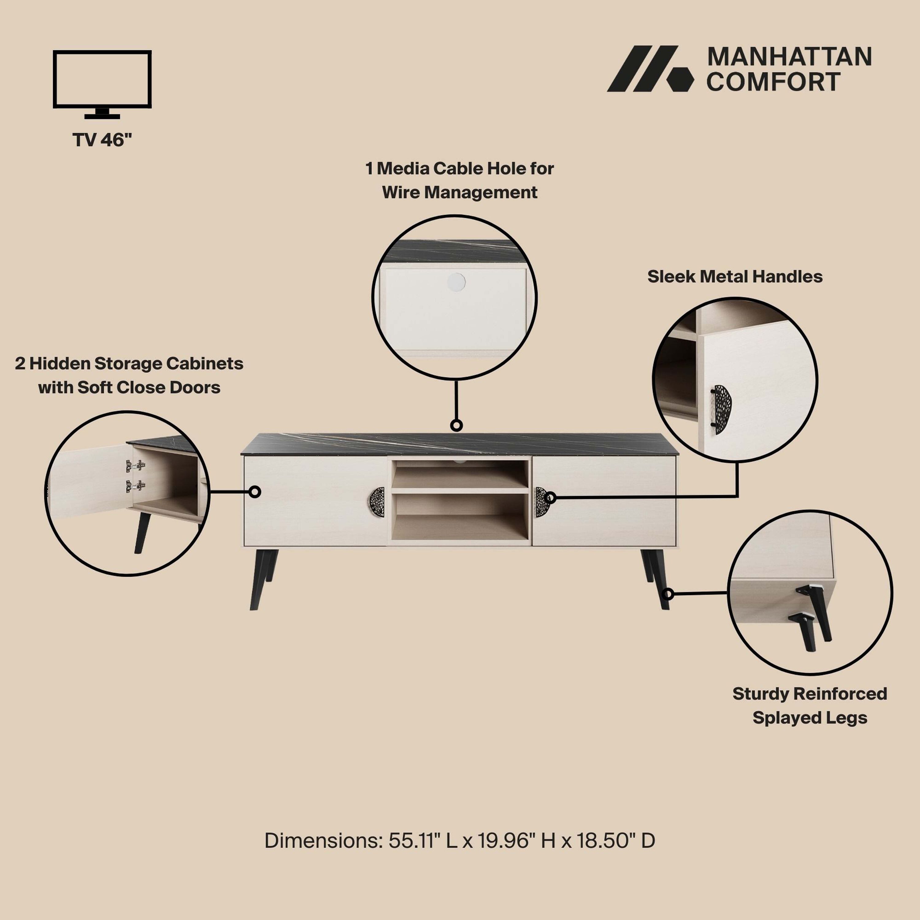 Manhattan Comfort TV005-WB Tv-Stands - View #4