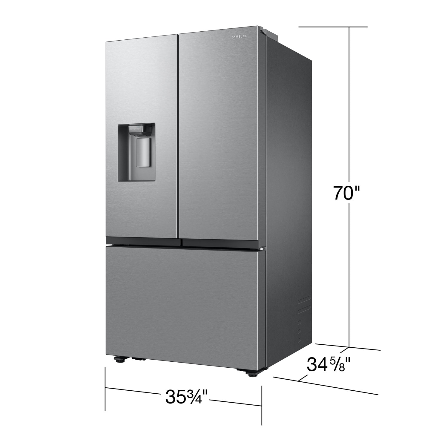 Samsung RF27CG5B10SR French-Door-Refrigerators - View #9