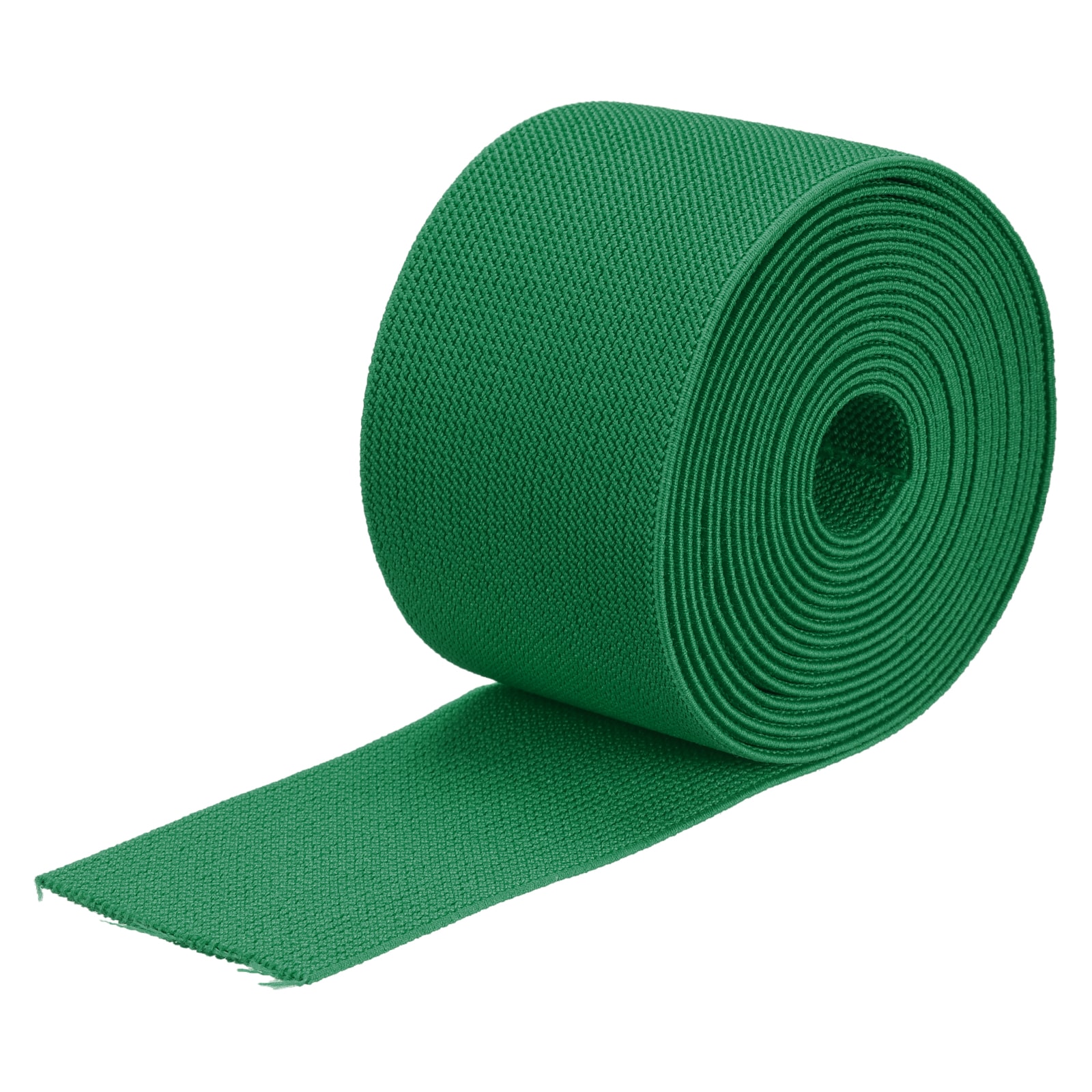 Unique Bargains - Twill Wide Elastic Band Double-Side 3inch Flat 4 Yard Woven Elastic Band Knit E...