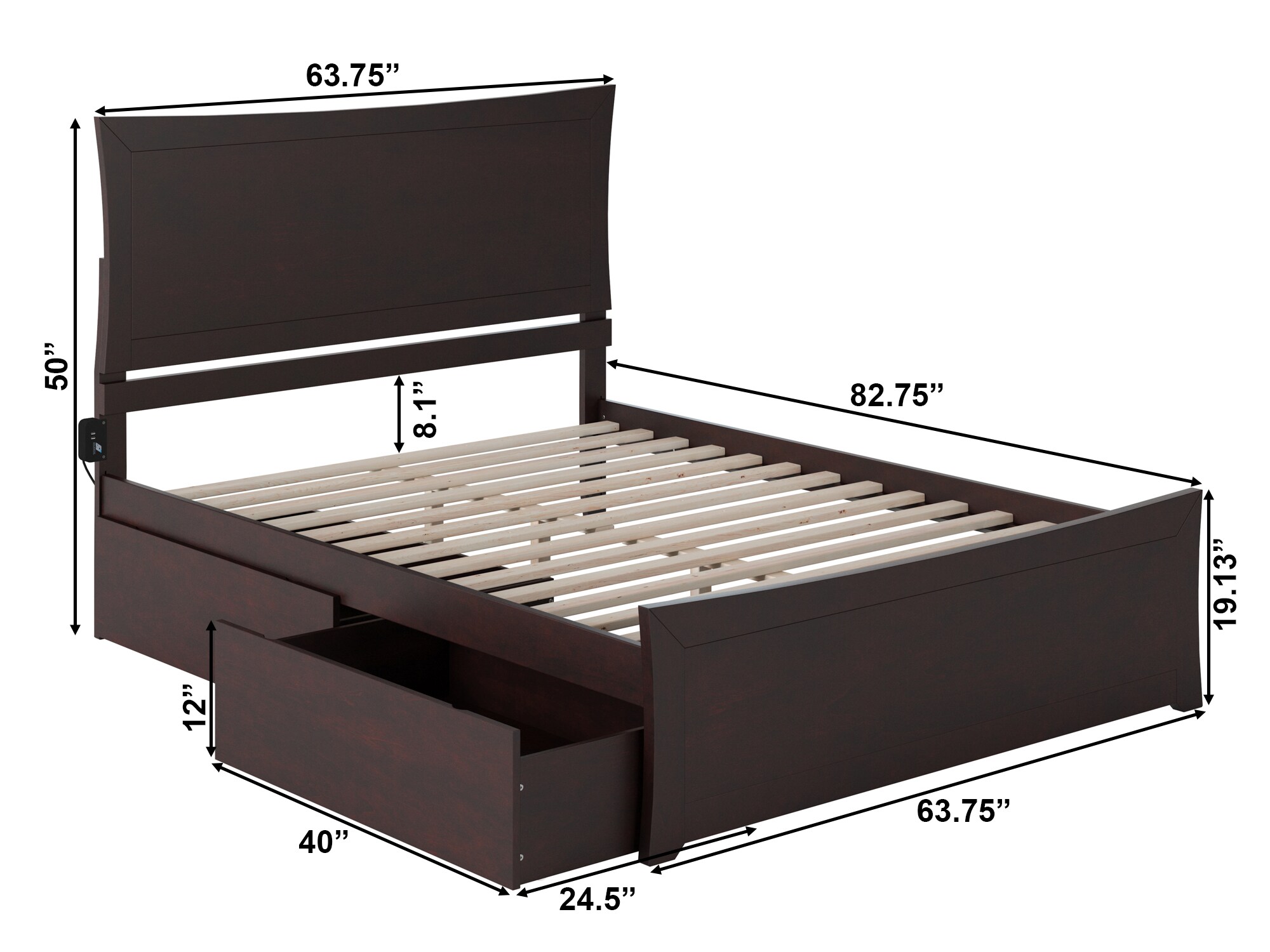 AFI Furnishings AR9046111 beds - View #7
