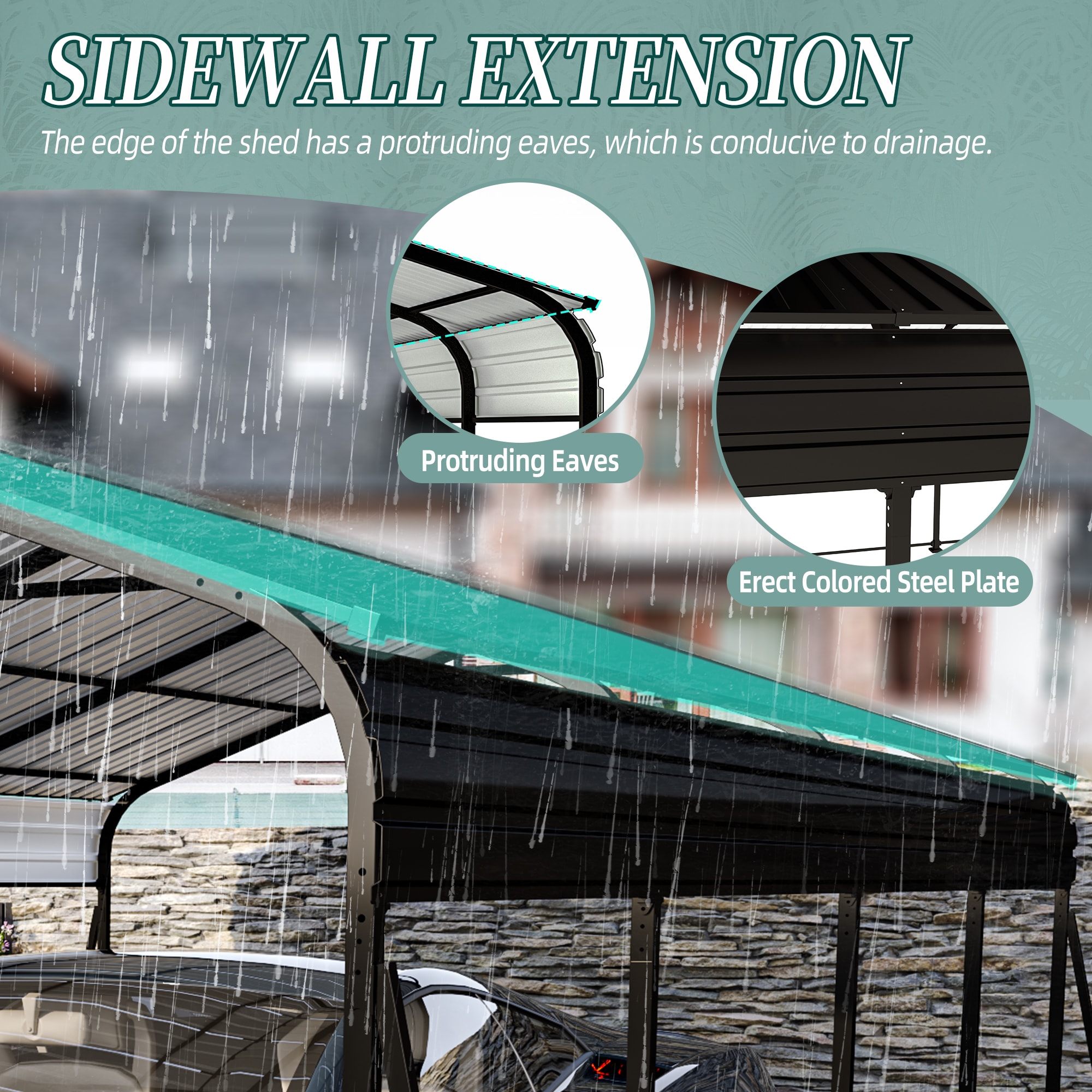 Mondawe MO-CP-00018 Carport-Covers - View #4