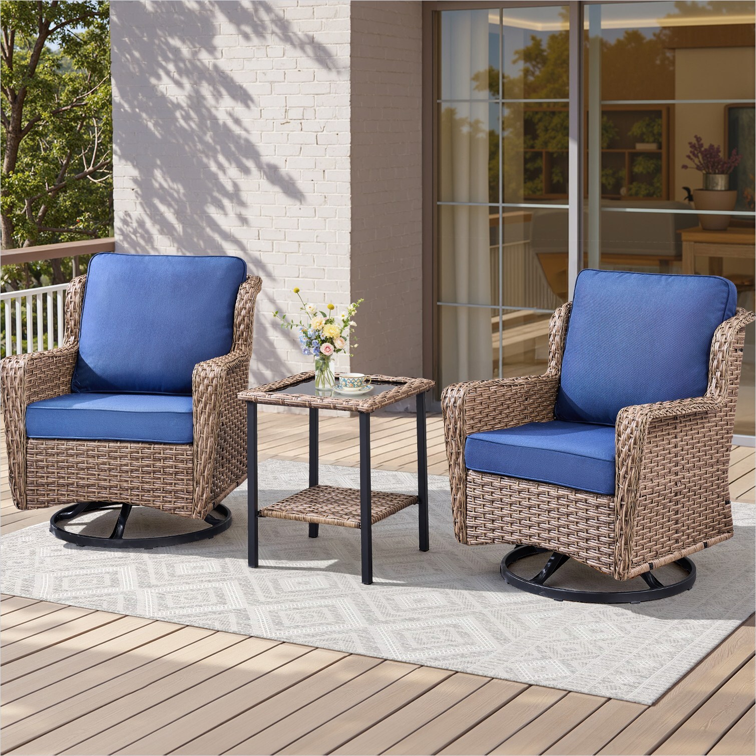 Watnature 2X9WZXPSDQRO Patio-Conversation-Sets - View #2