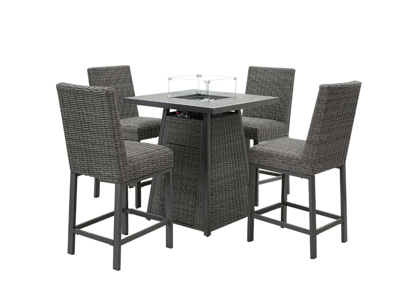 CESICIA R20-5P-BL Patio-Conversation-Sets - View #4
