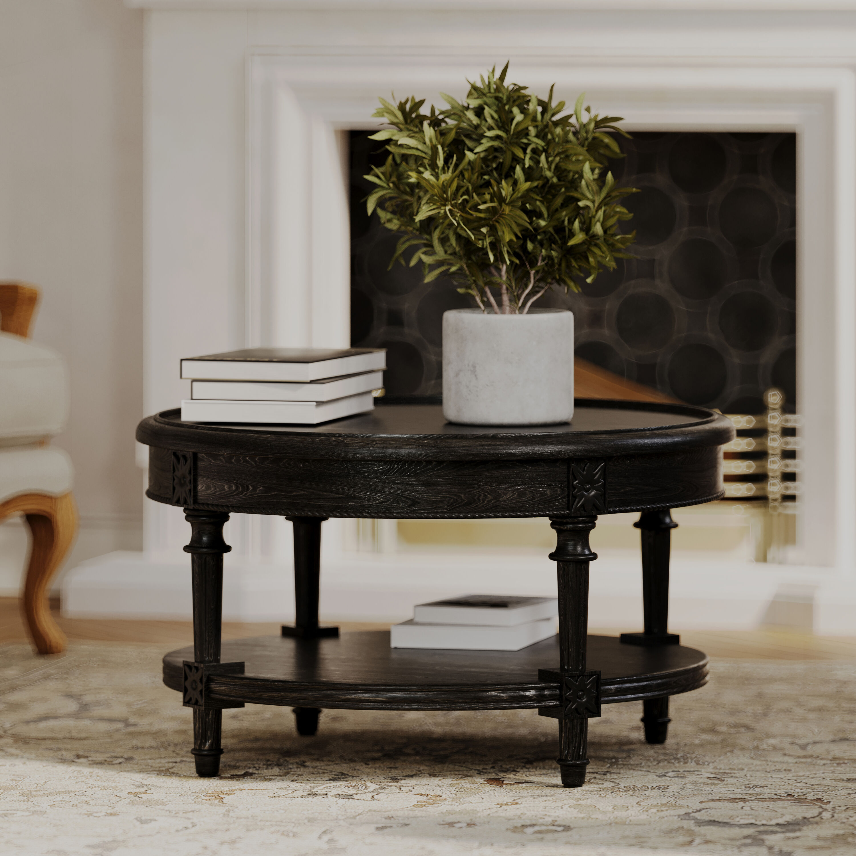 Maven Lane ML352103-WCT-BK Coffee-Tables - View #8