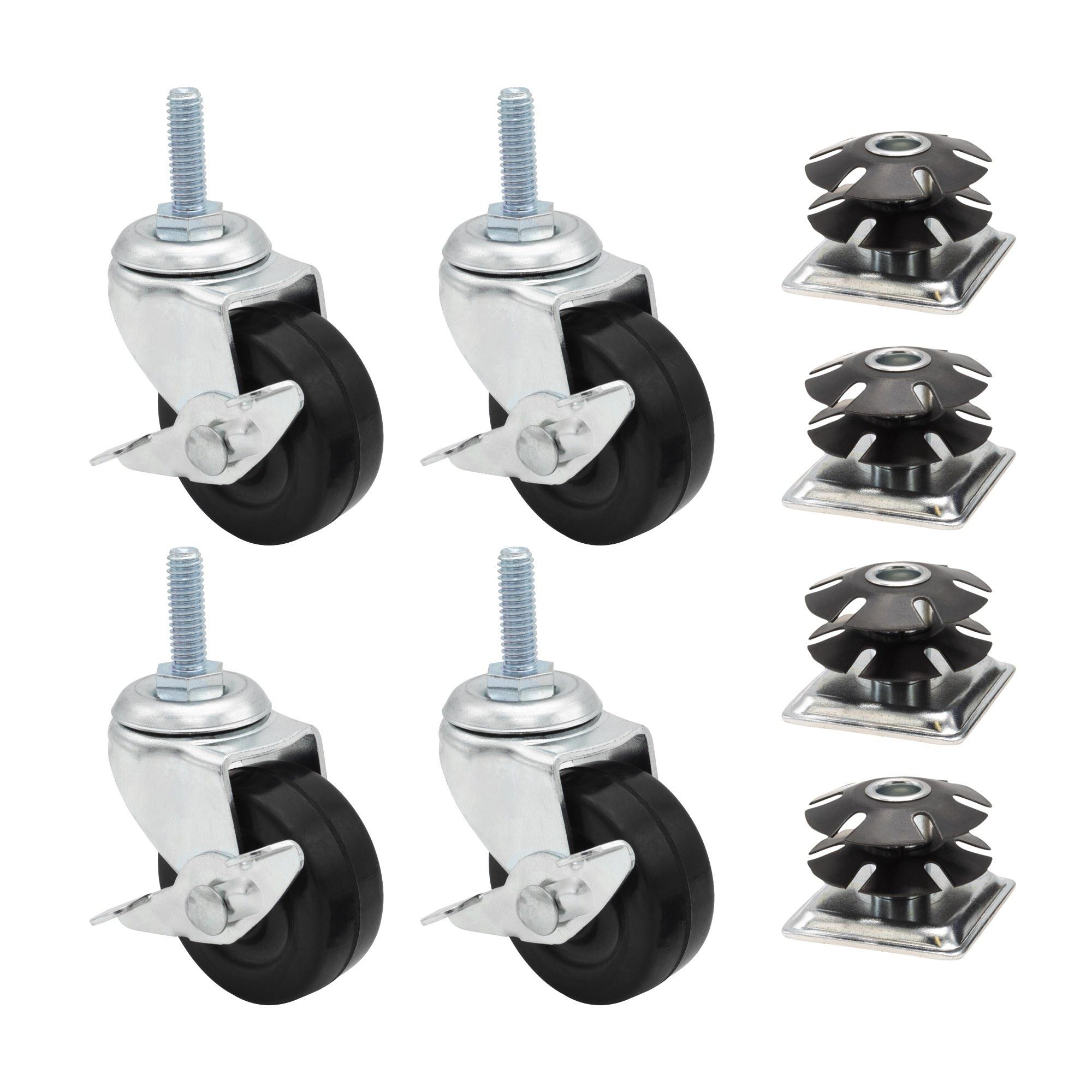 Outwater 3P1.14.00117 2-in Rubber Swivel Caster
