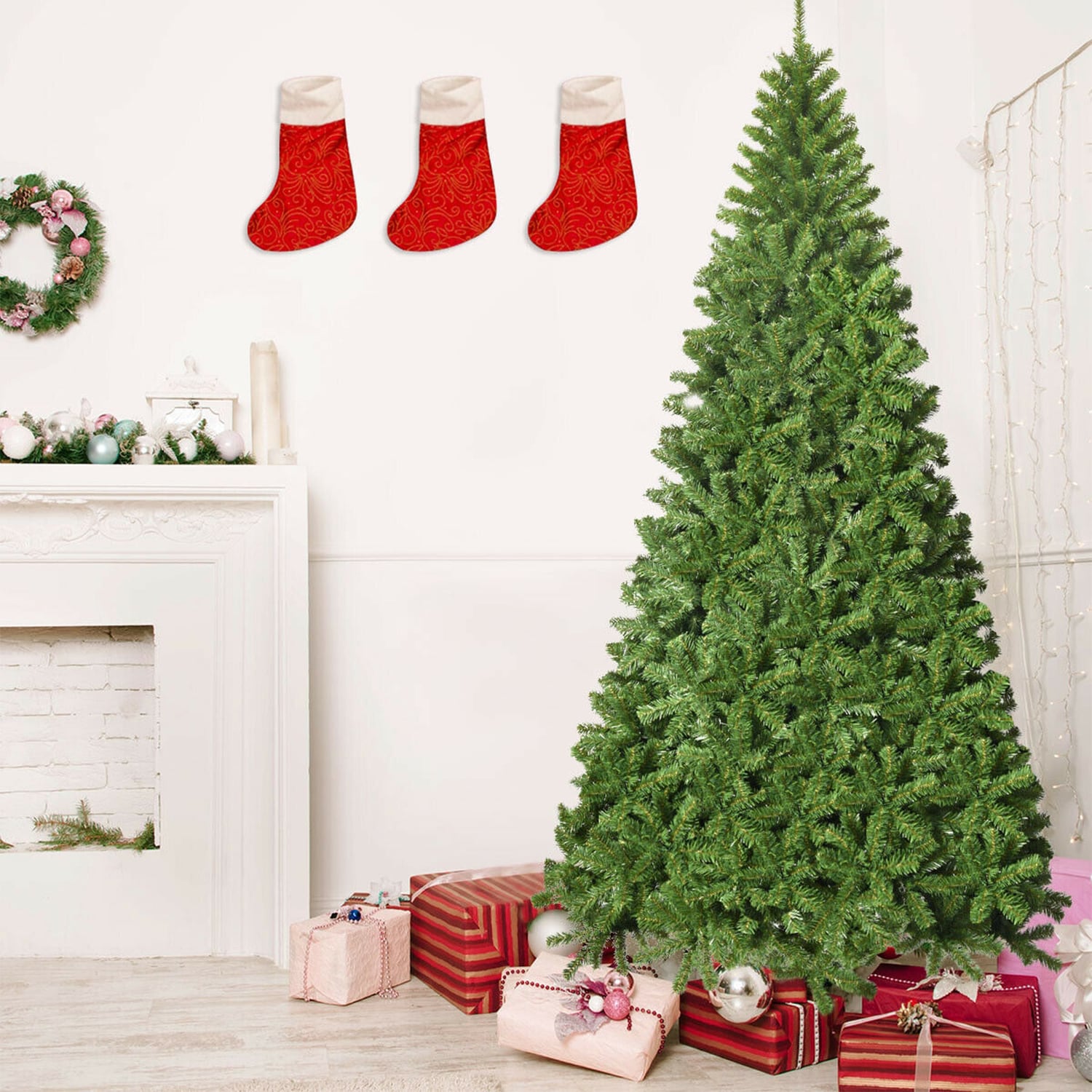 WELLFOR HYJ22734 Artificial-Christmas-Trees - View #4