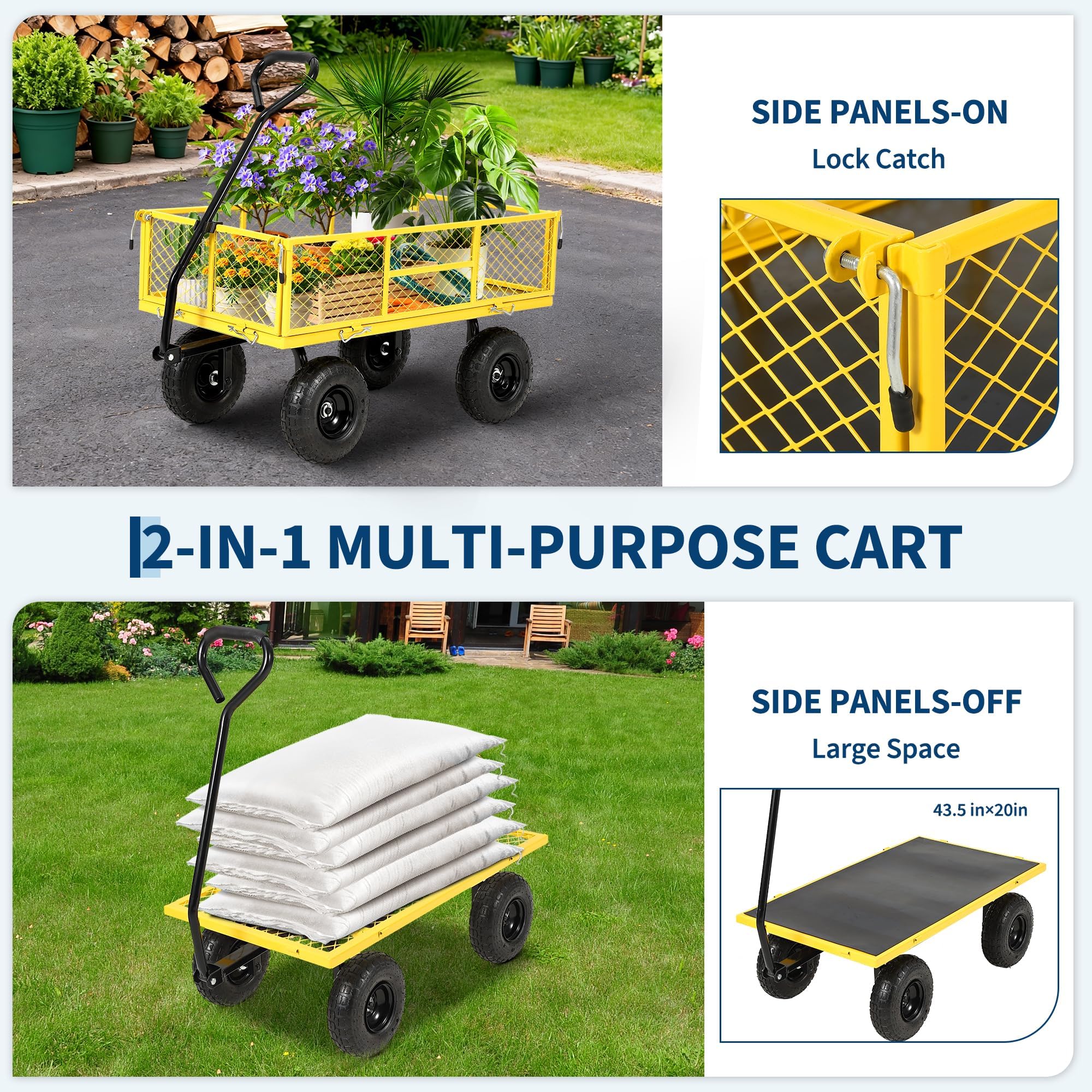 GarveeLife LMYLC-658771 Dump-Cart - View #4