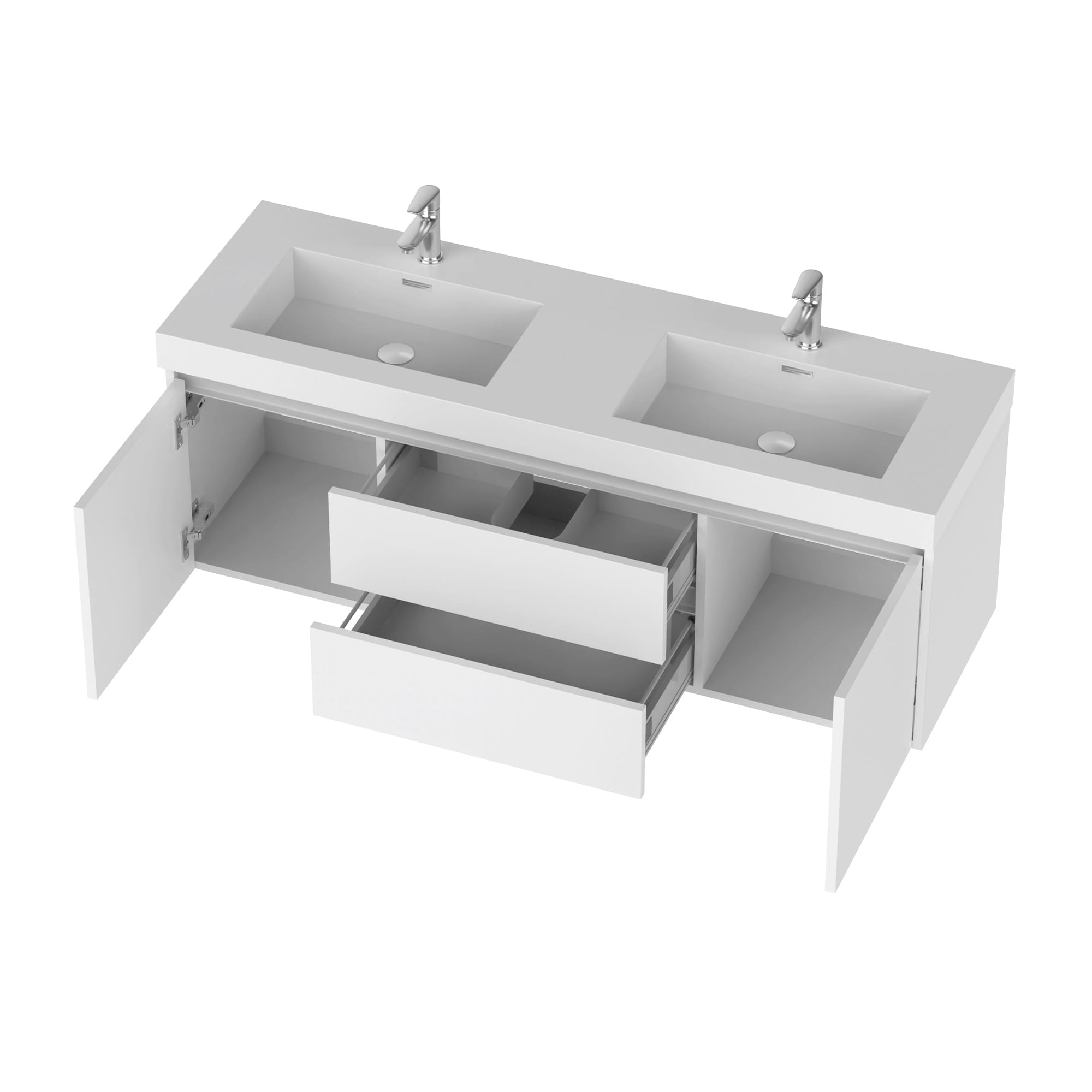 Vanity Art VA6060DW Bath-Vanity-Combo - View #8