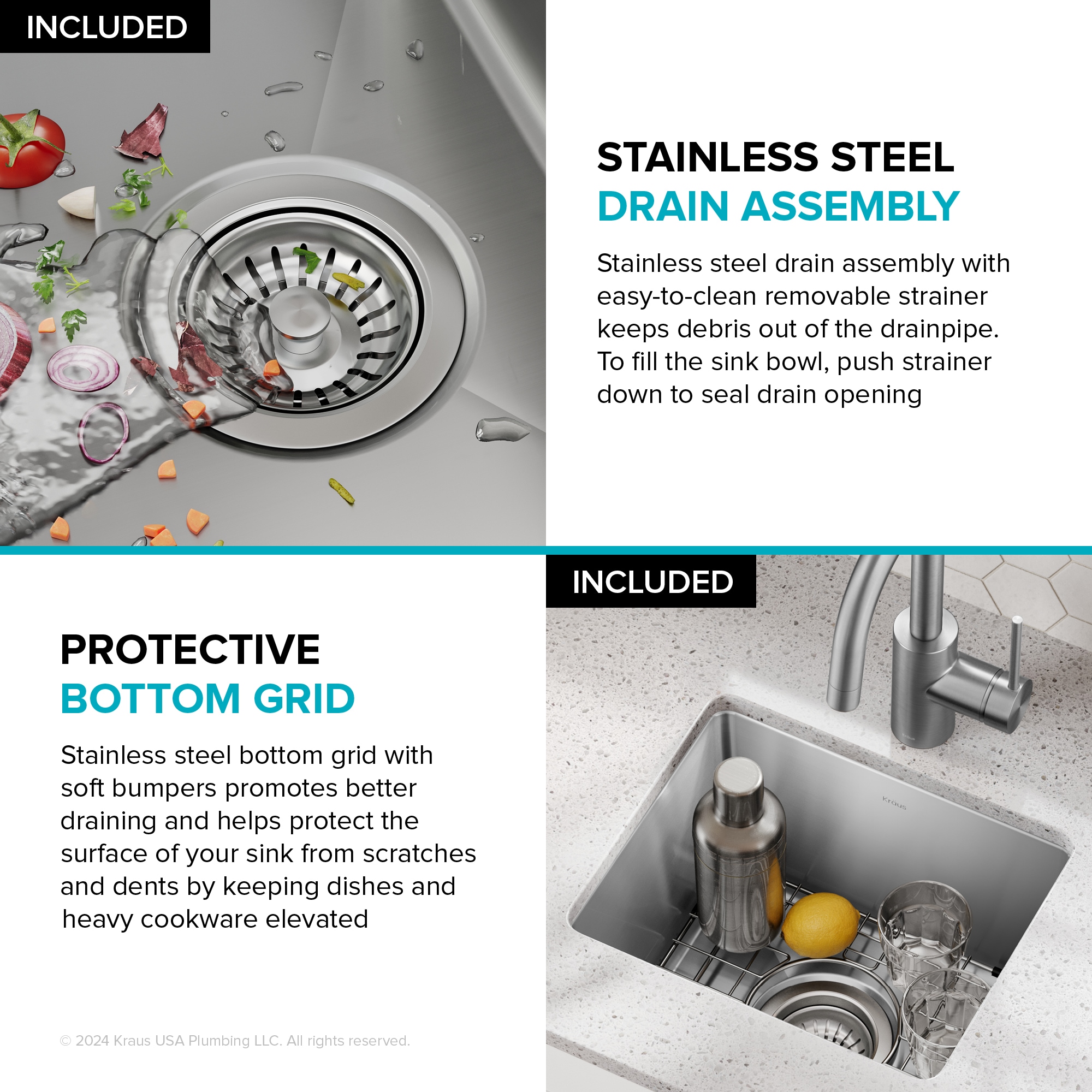 Kraus KHU631-15 Bar-Prep-Sinks - View #10