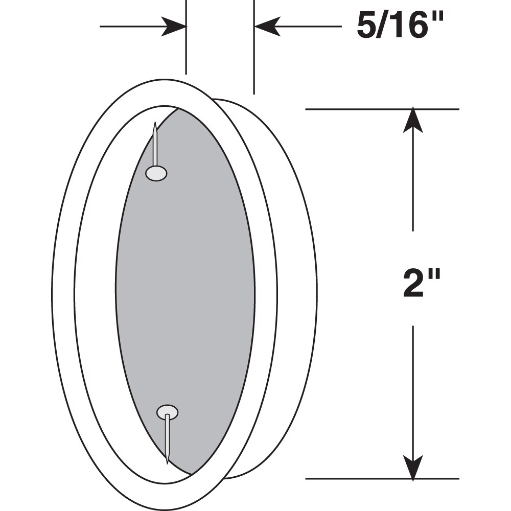 Prime-Line N 7136 Sliding-Closet-Door-Pulls - View #2