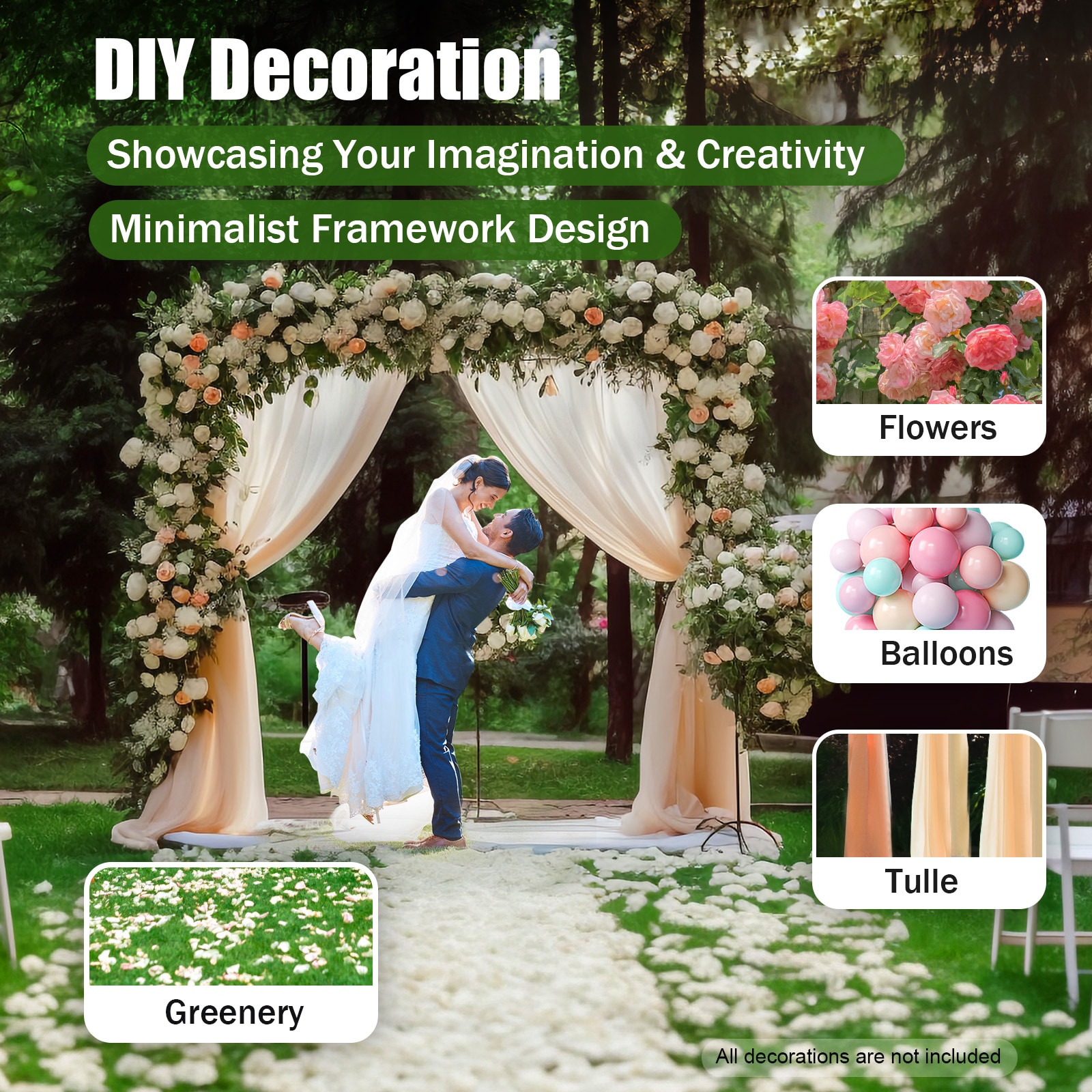 CNCEST OT-ZJGJ-4973 Garden-Arbor - View #2