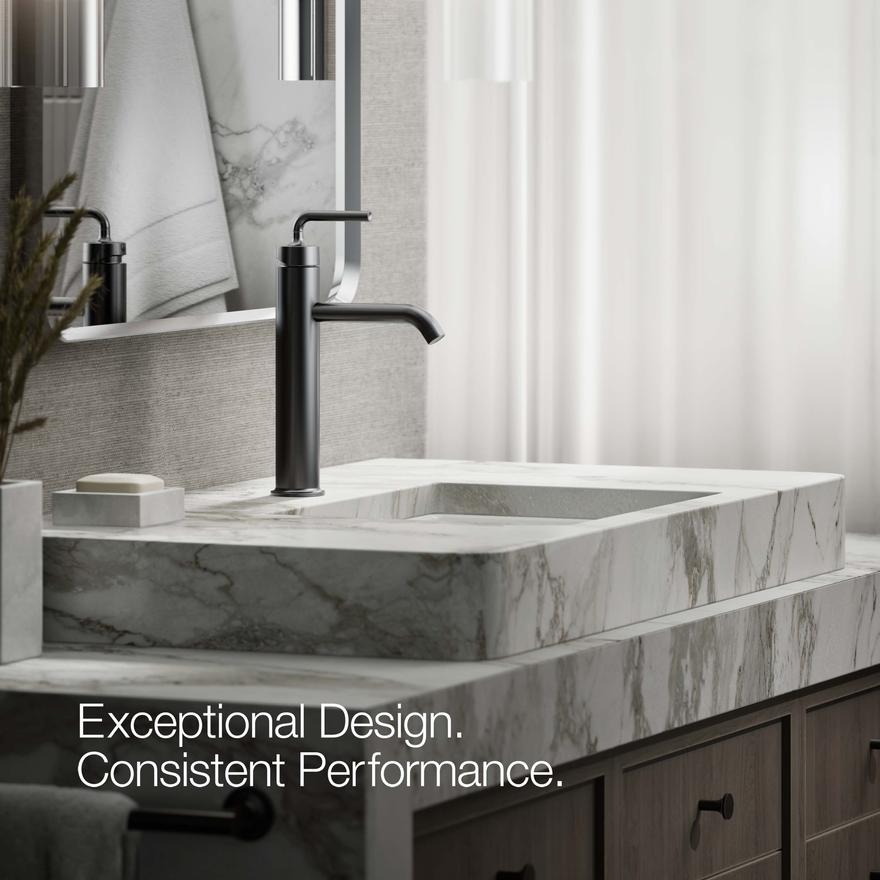 KOHLER K-14404-4A-BL Lavatory-Faucets - View #3