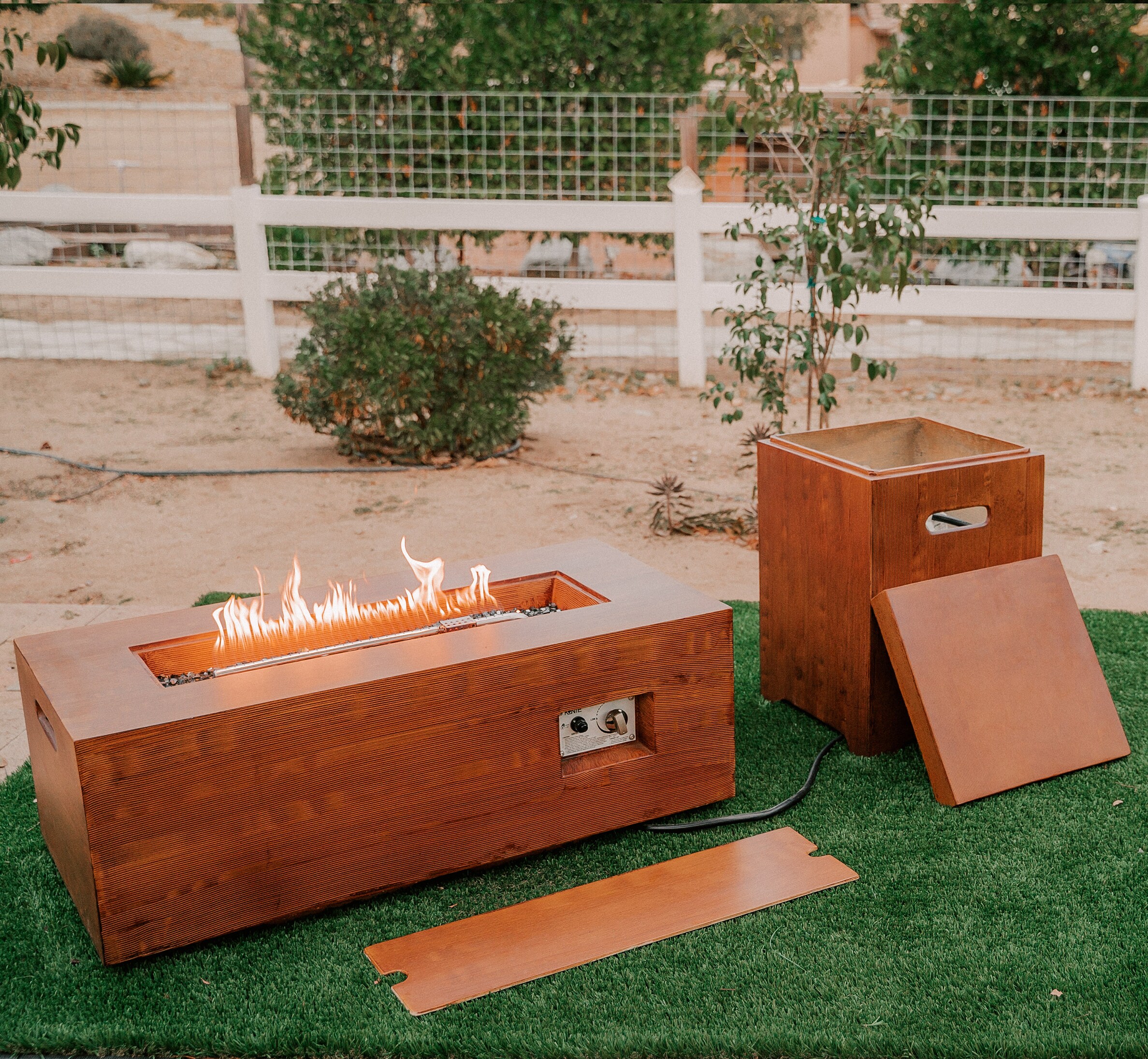 KANTE RMFP-R01SET-81903 Outdoor-Gas-Firepits - View #2