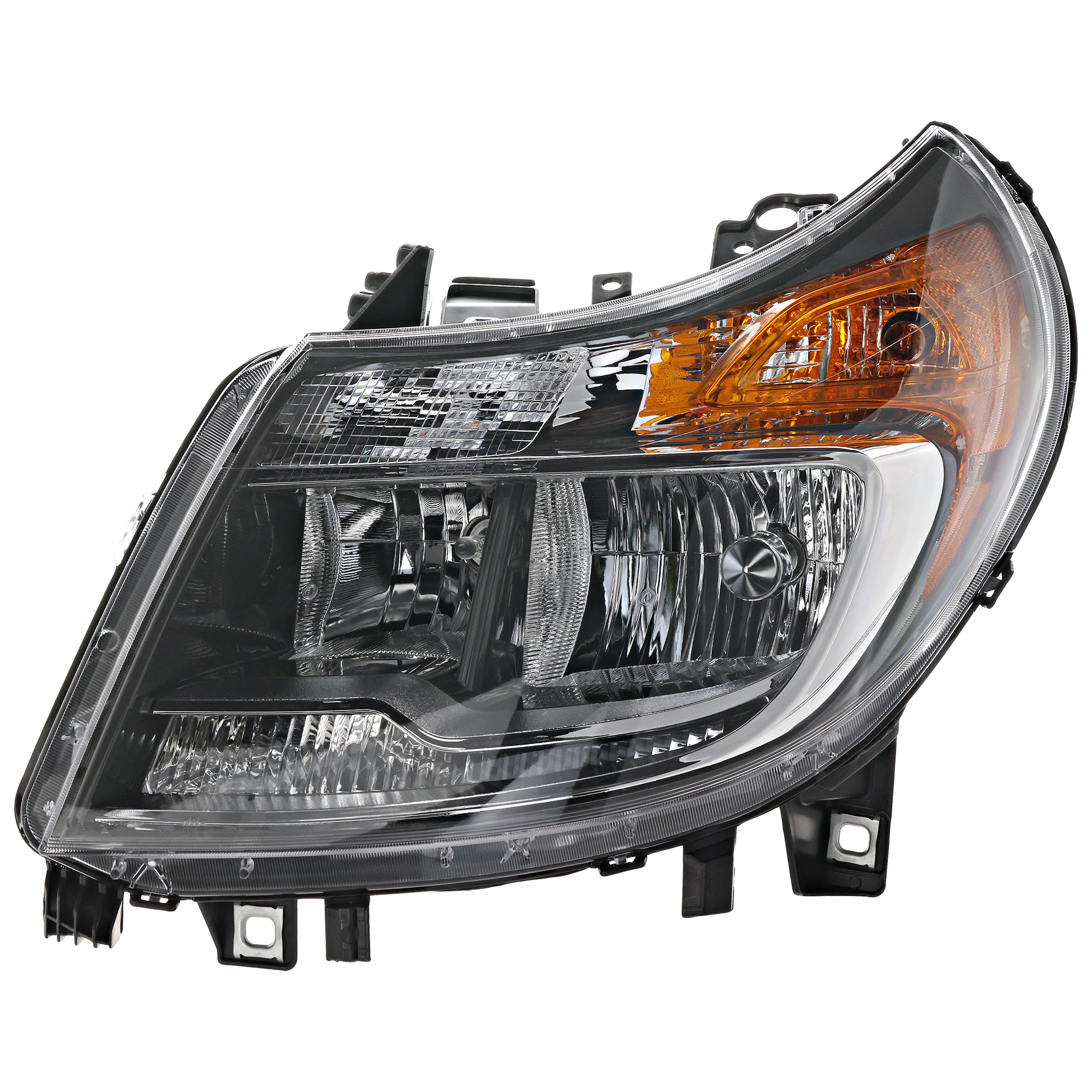 Garage-Pro JCWRD10010004GP Driver Side Headlight For Ram Promaster 2500 Base 2014-2022 Also Fits Promaster 1500 Halogen with Bulb(s) Replaces# 68154589al 68154589ak 68154589ai
