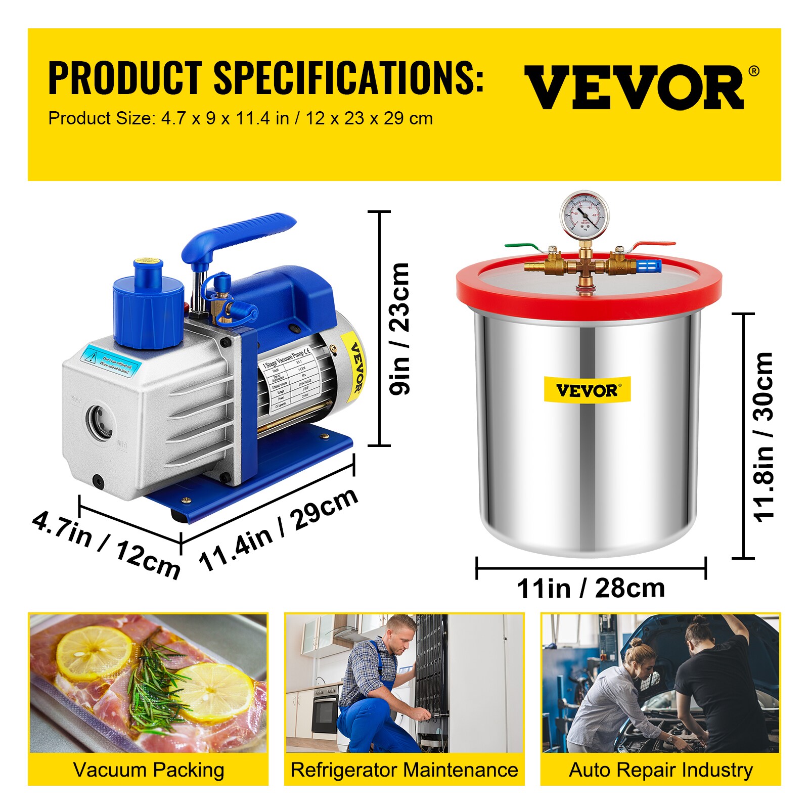 VEVOR S13HP5CFM110VVAFJV1  - View #8