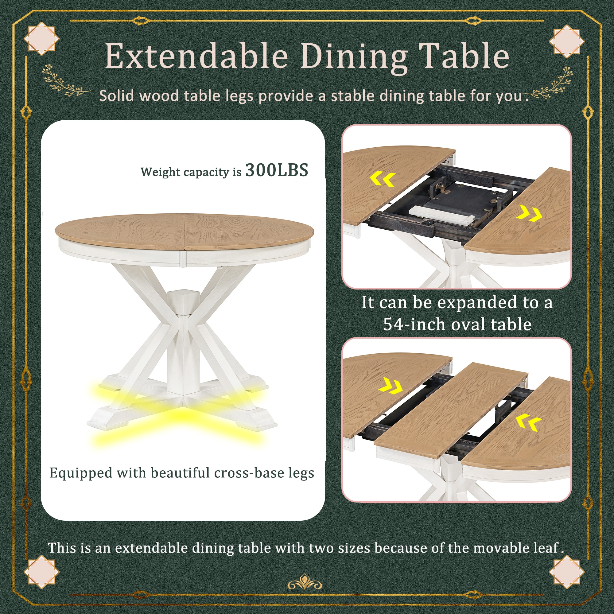 SINOFURN SYA330141WT Dining-Tables - View #12
