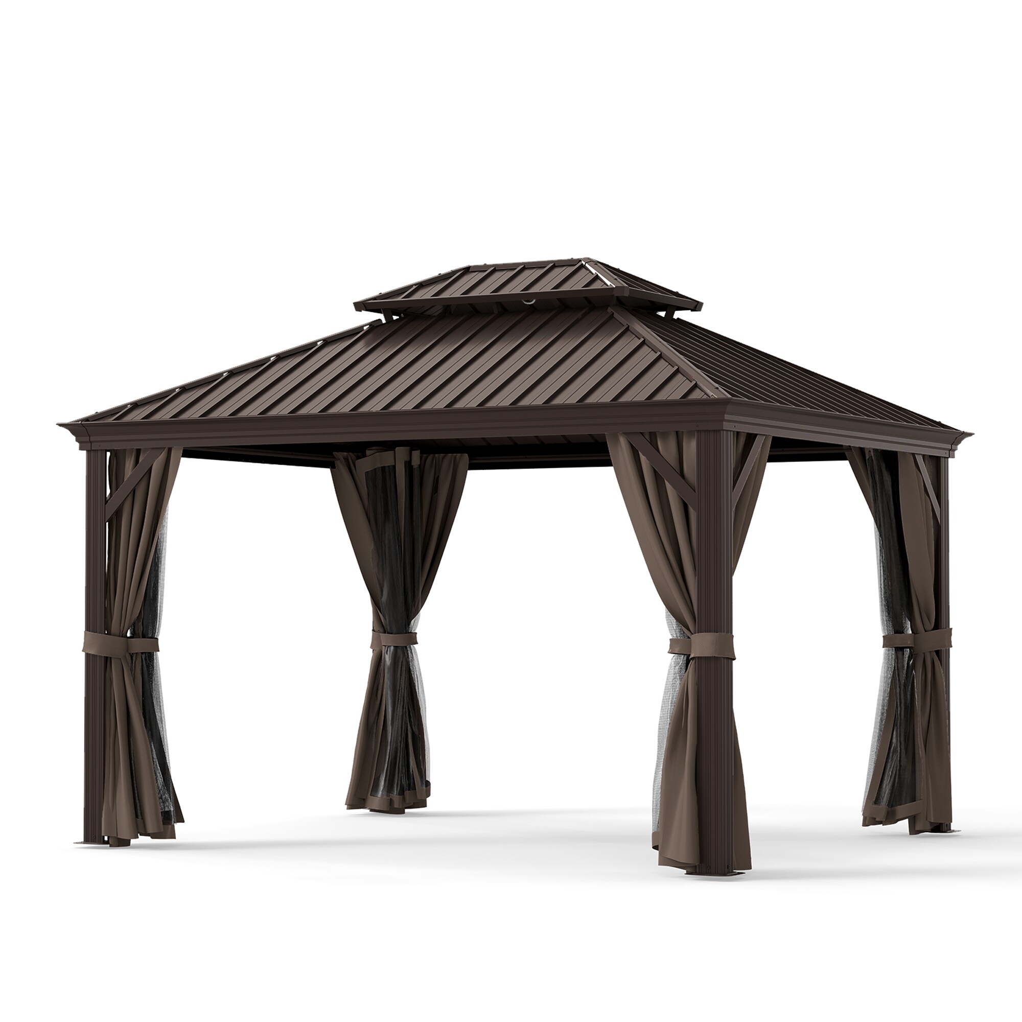  EL-ZPTPS-Z-WL3 Wood-Resin-Gazebos - View #9