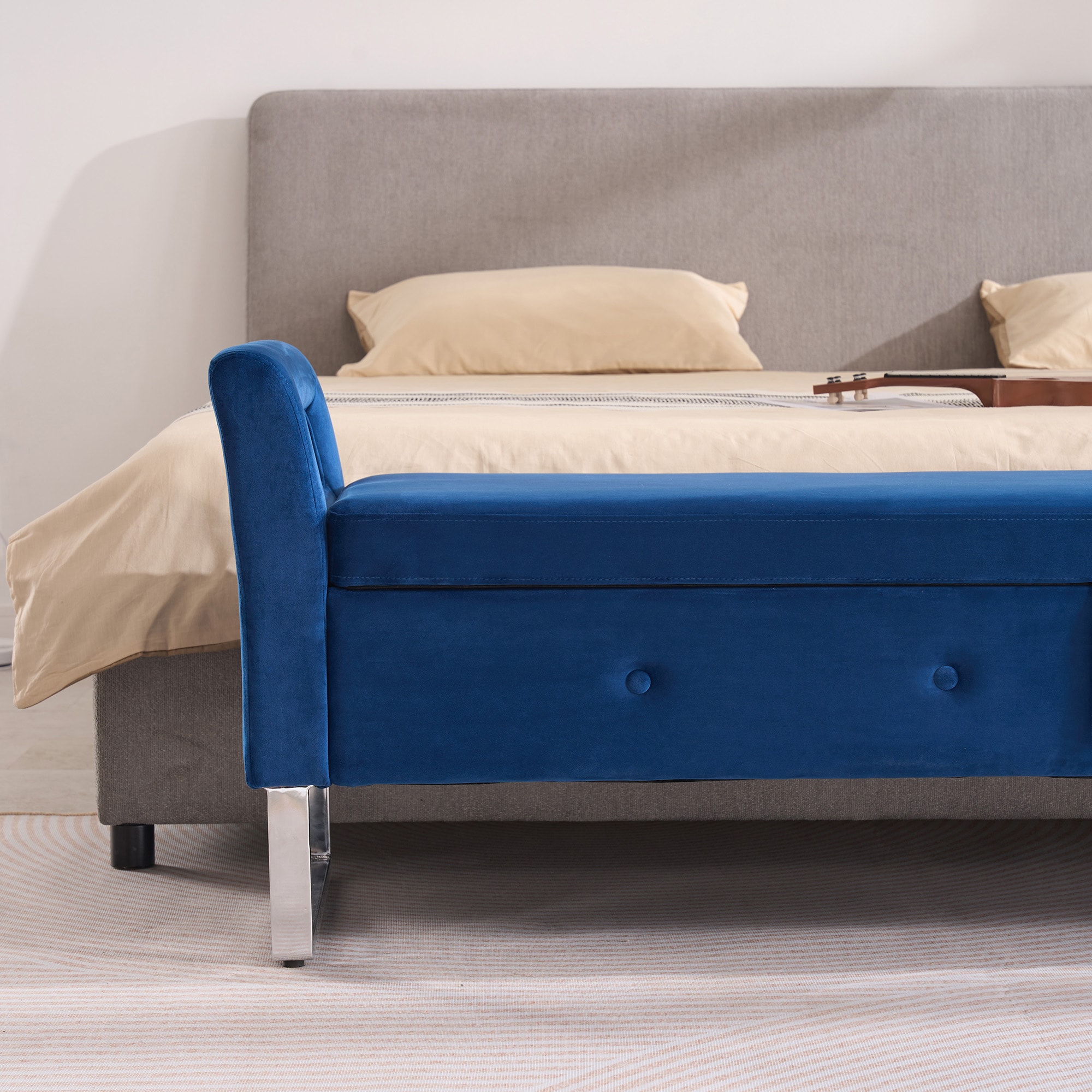Aortzio HM-S4015-NAVY bench - View #5