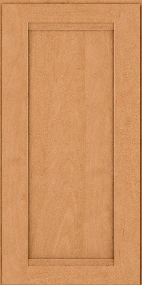 KraftMaid 15-in W x 15-in H Honey Spice Maple Kitchen Cabinet Sample at ...