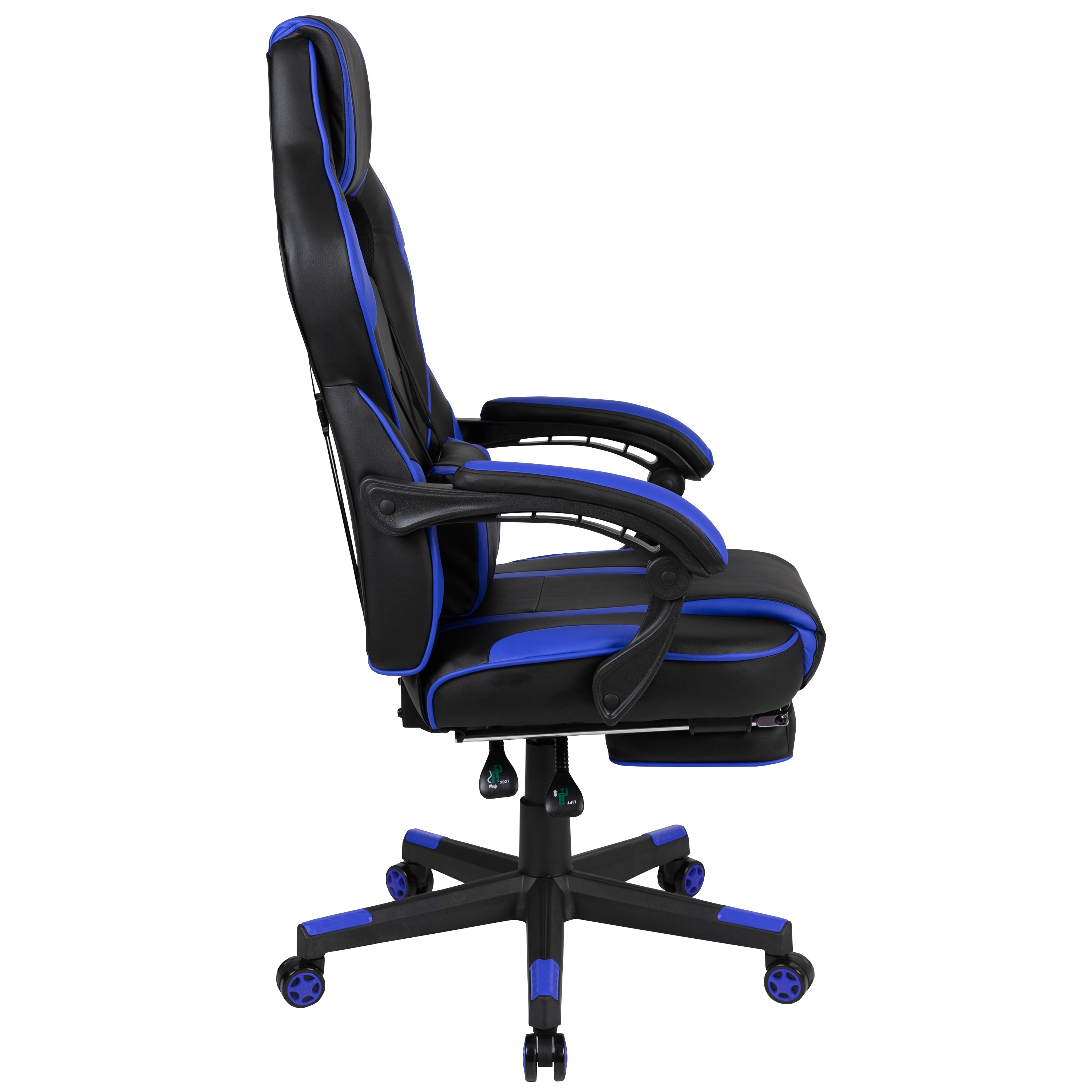 Killabee reclining memory discount foam racing gaming chair